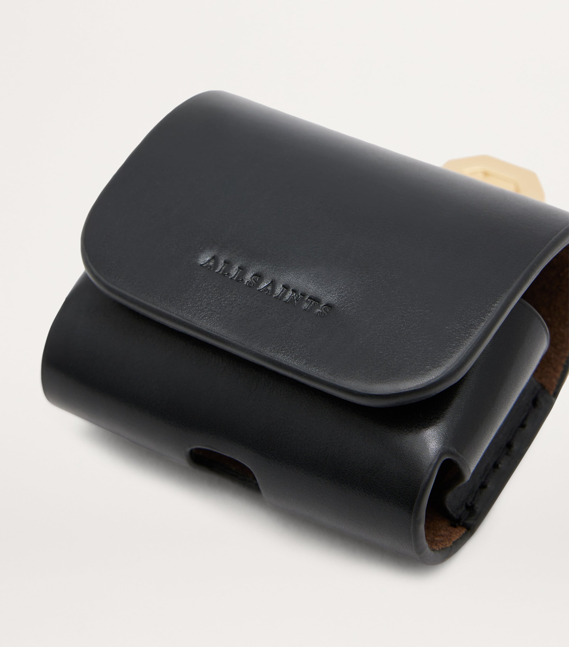Calfskin AirPods Case BLACK Image 5
