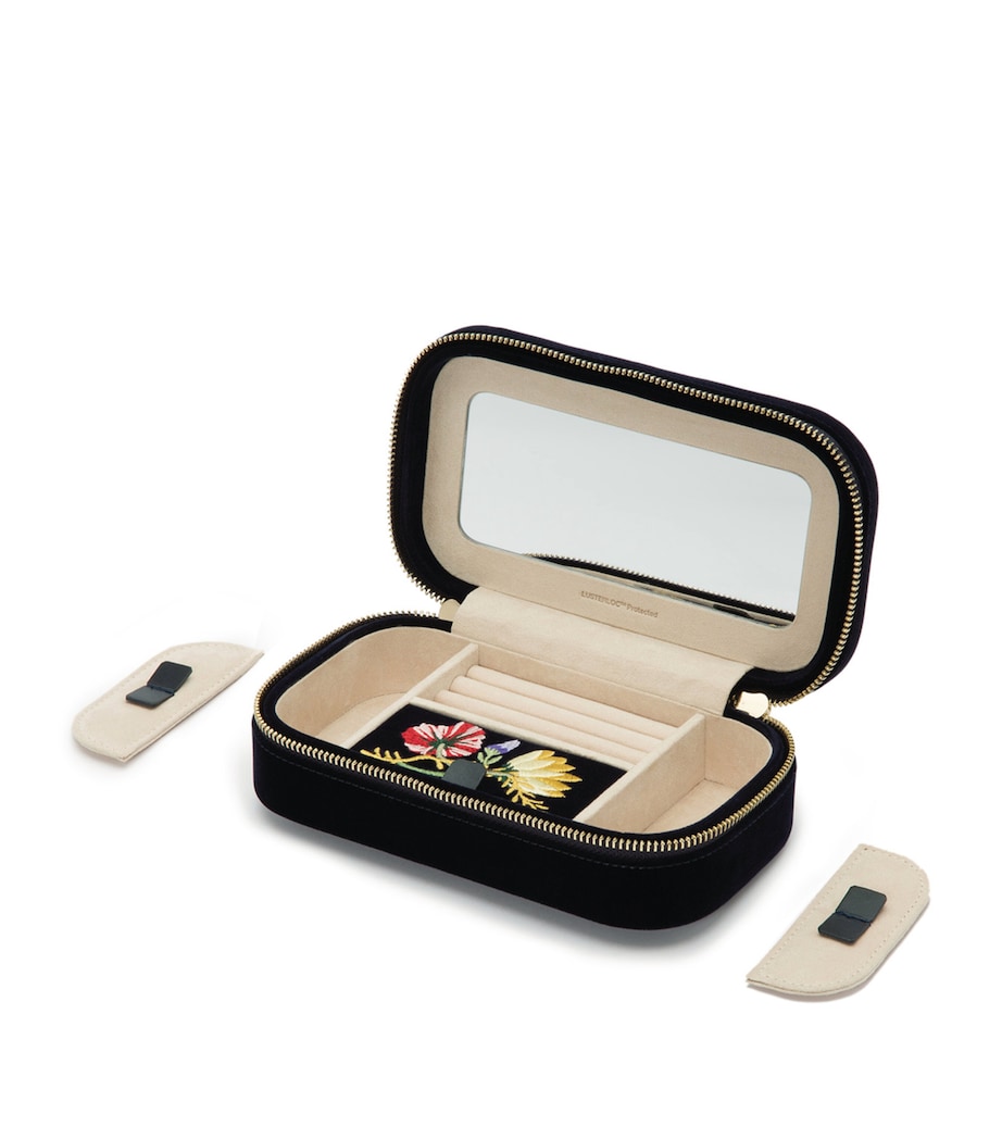Zoe Travel Jewellery Case INDIGO Image 3