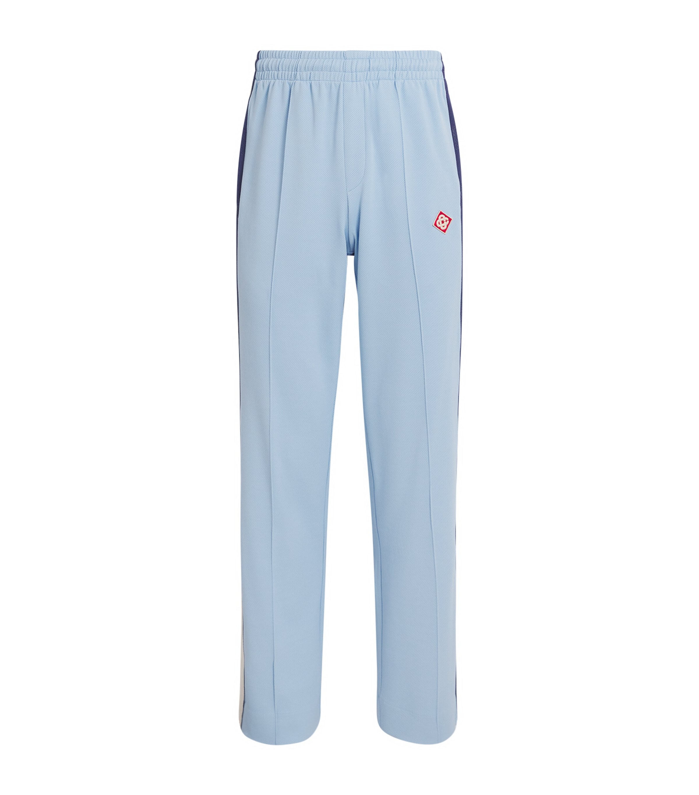 Casablanca Tape-detail Track Sweatpants In Blue