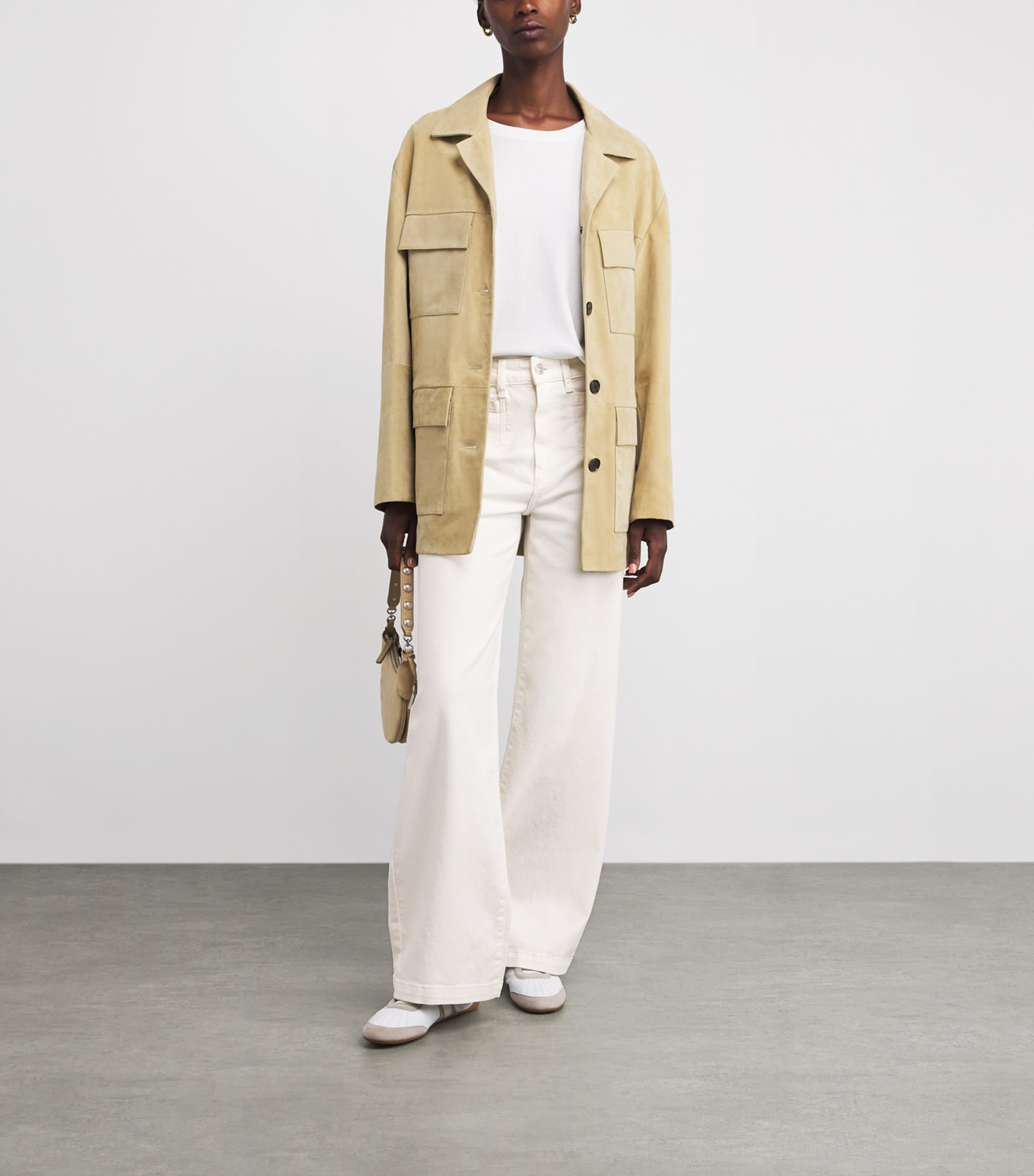 Anessa Wide-Leg Jeans TONAL ECRU Image 2