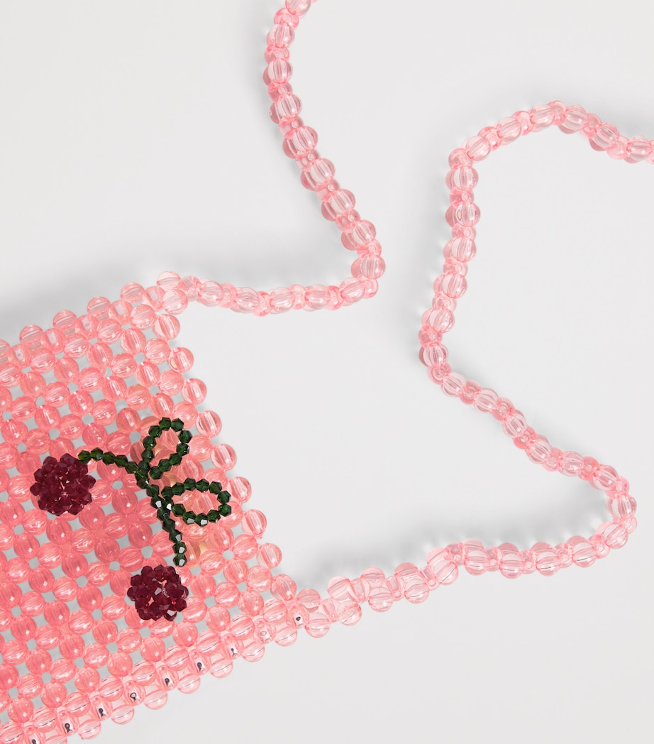 Beaded Perla Cross-Body Bag PEONY Image 4