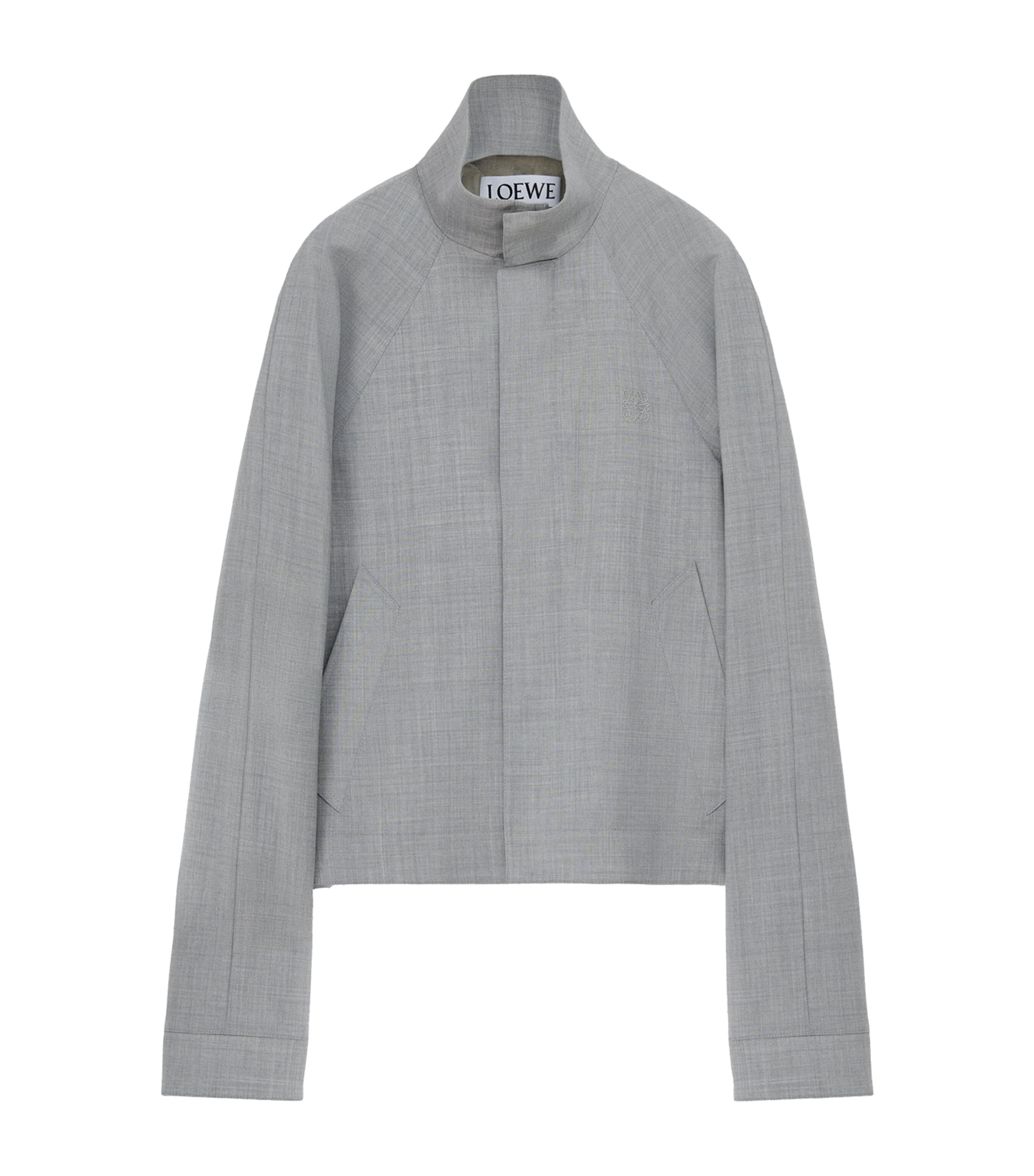 LOEWE Wool-Blend Jacket | Harrods UK