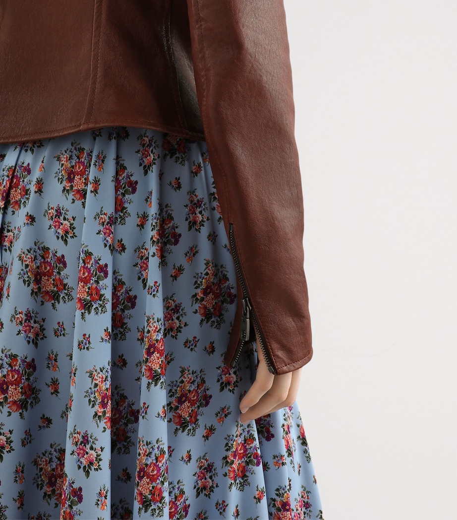 Dolce&Gabbana Womens Leather Jacket Maro Image 4