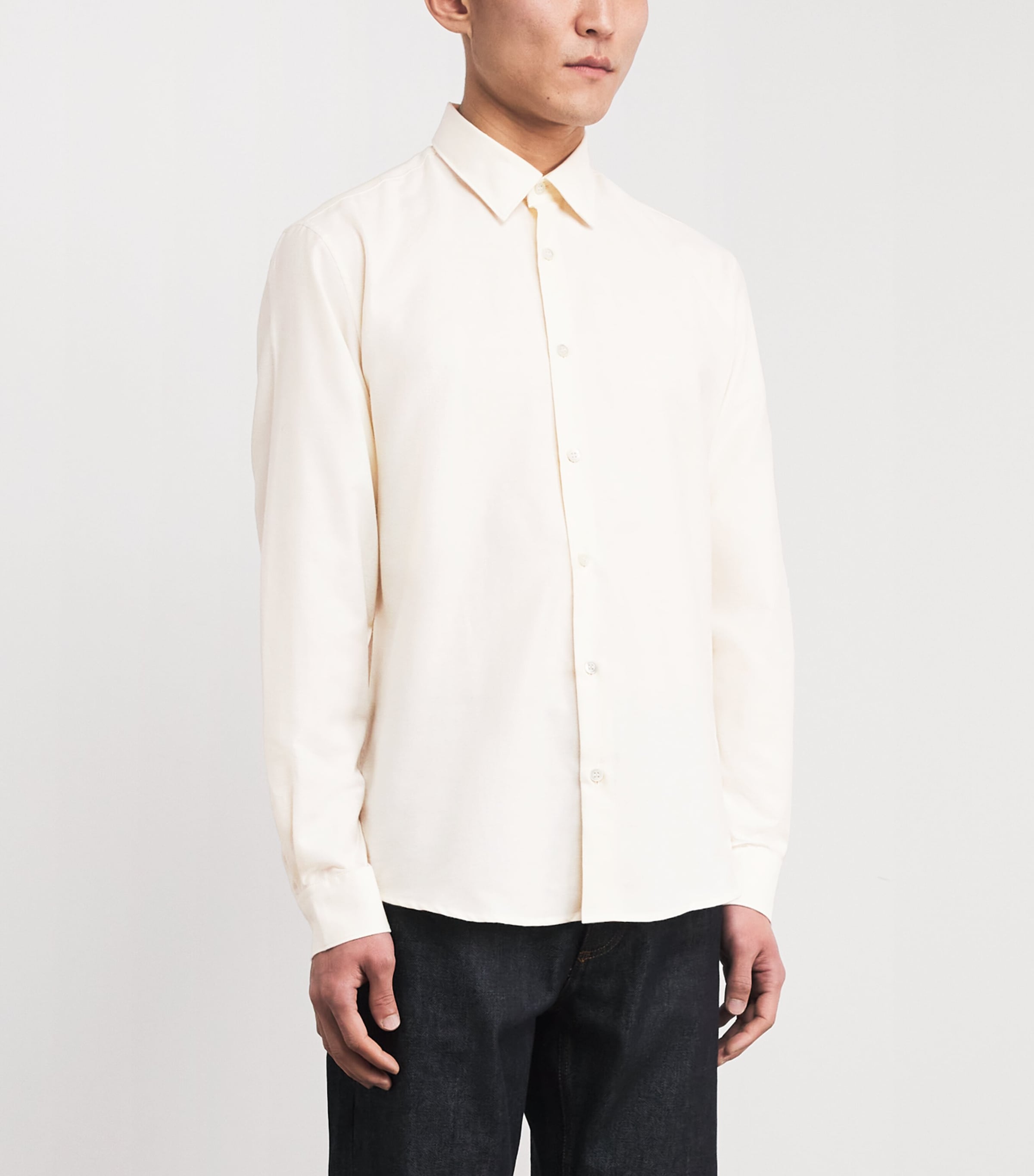 Cotton-Cashmere Shirt WHIG WARM WHITE Image 3