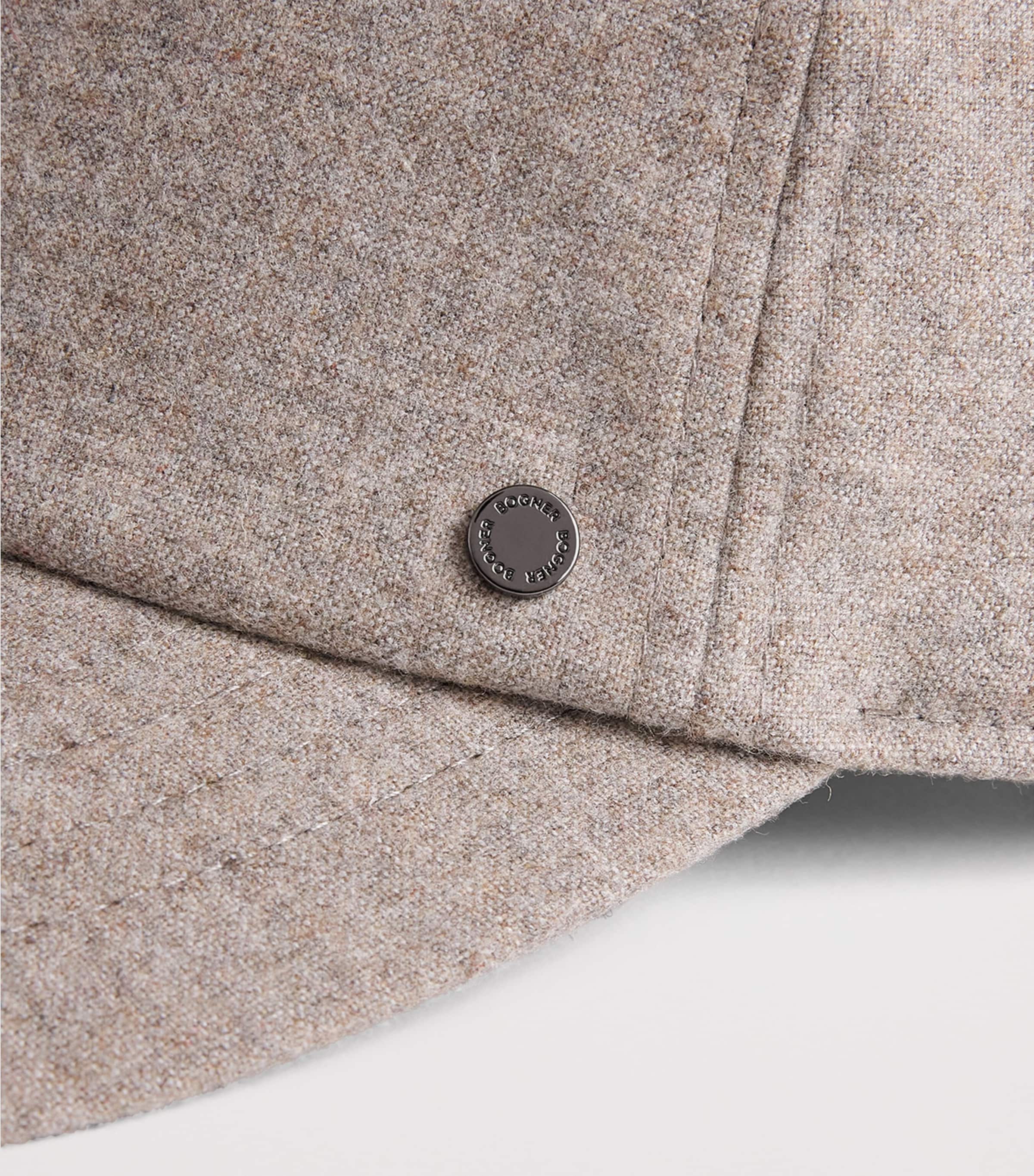 Flannel Ralf Baseball Cap 812-MOON ROCK Image 4