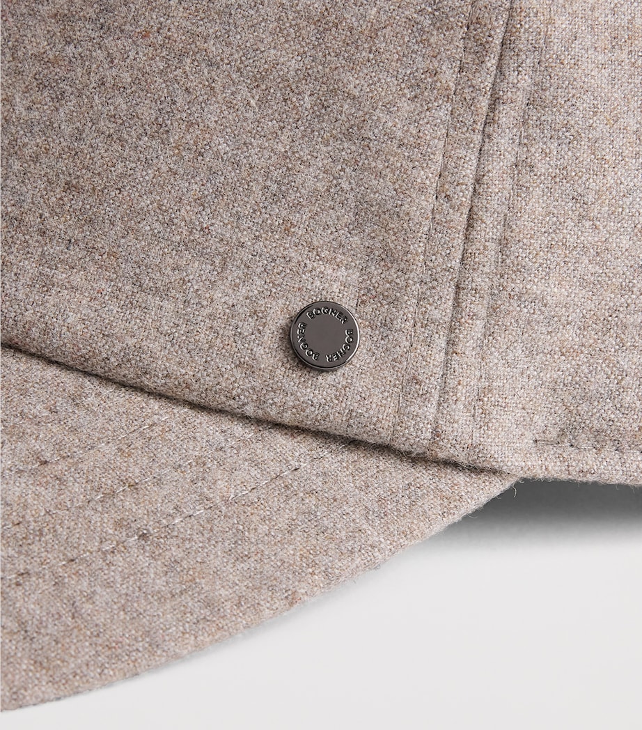 Flannel Ralf Baseball Cap 812-MOON ROCK Image 4