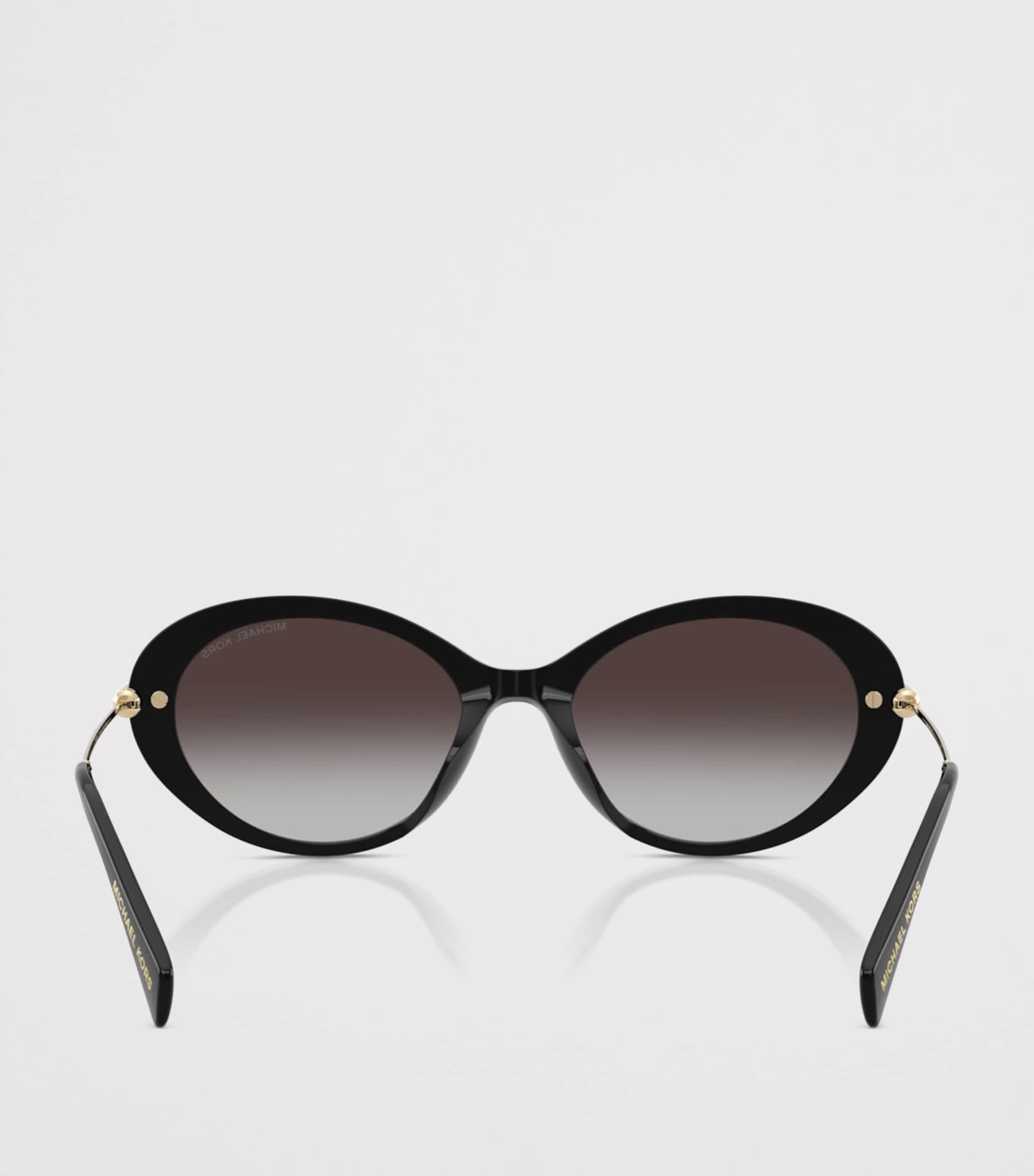Michael Kors Rockaway Oval Sunglasses Black Image 4