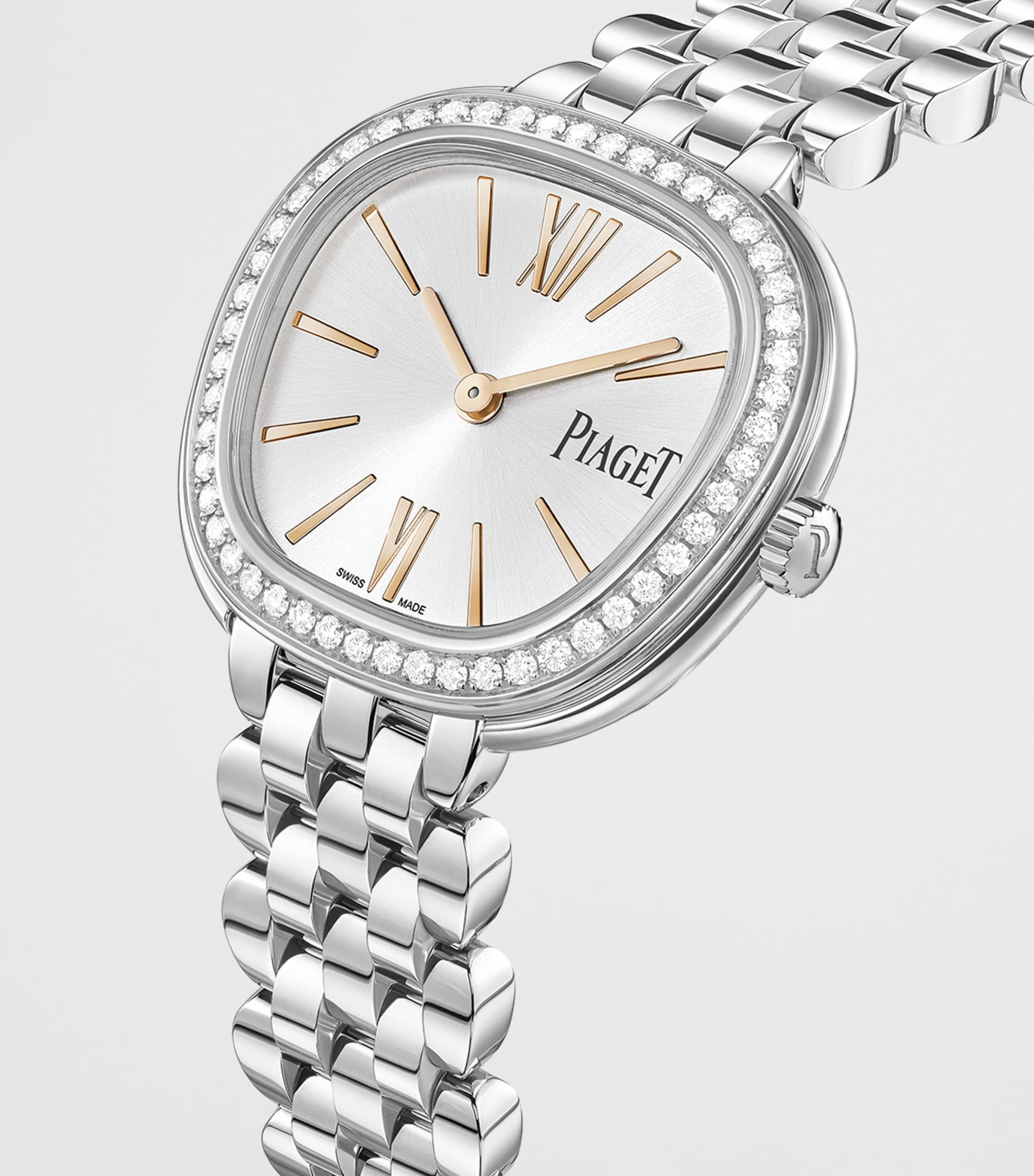 Stainless Steel and Diamond Sixtie Watch 29mm STEEL Image 4