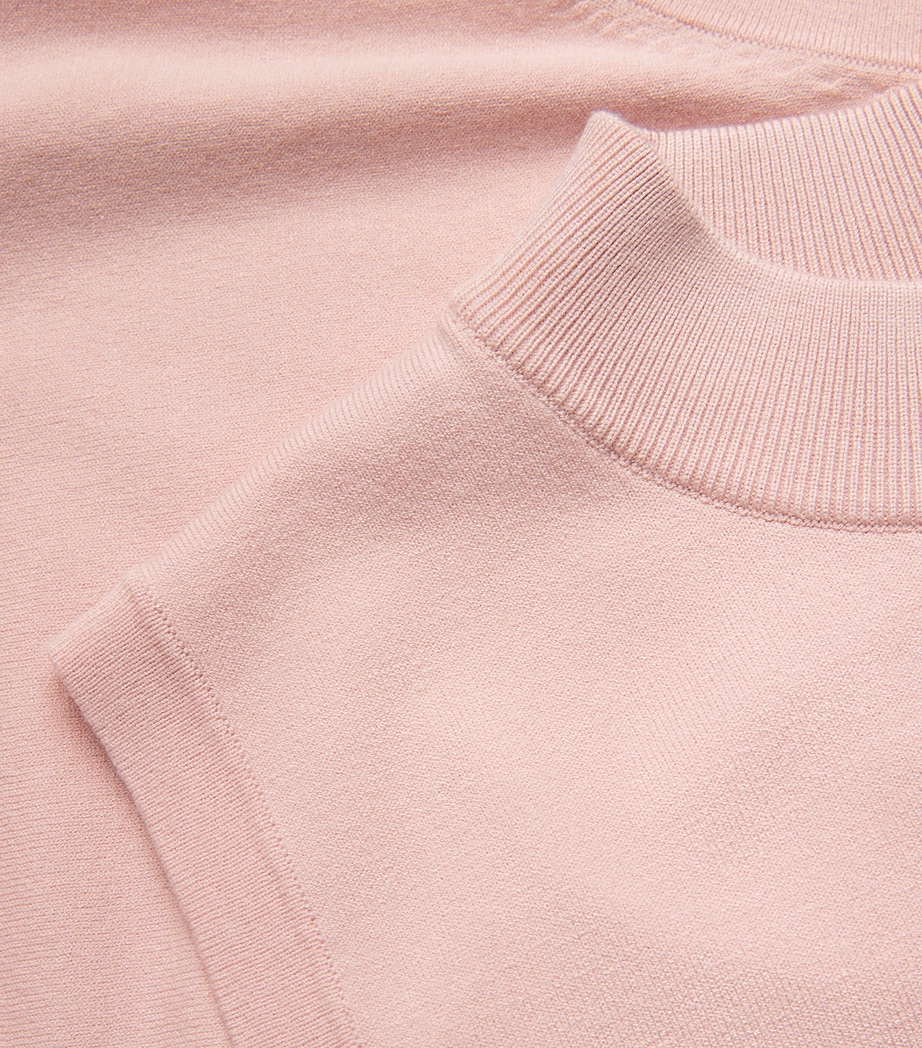 Knitted Sleeveless Top POWDER Image 5