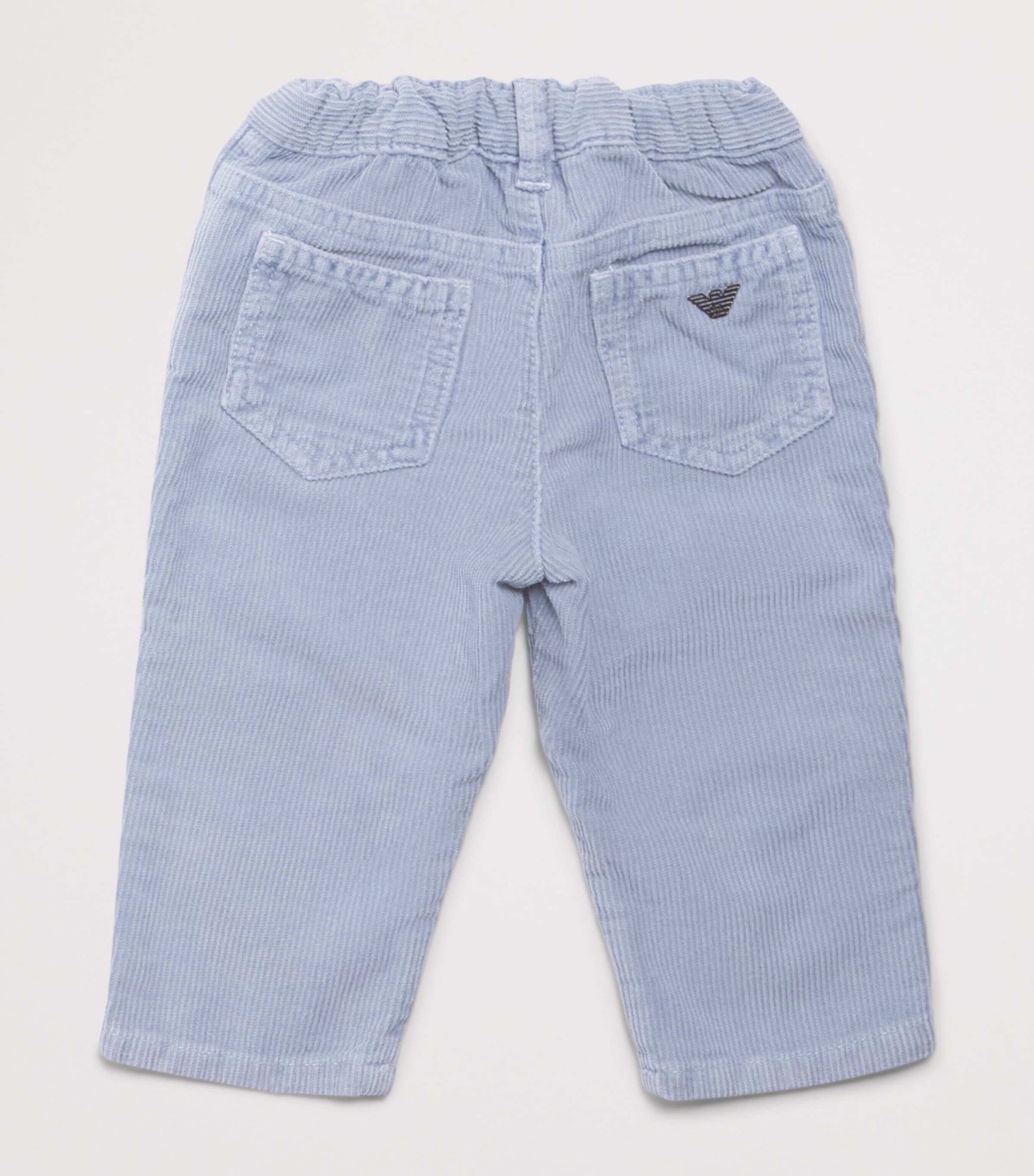 Emporio Armani Kids Corduroy Trousers (3-36 Months) Troposphere Image 2