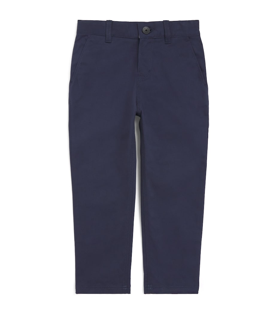 BOSS Kidswear Slim Chinos (4-16 Years) Navy Image 1