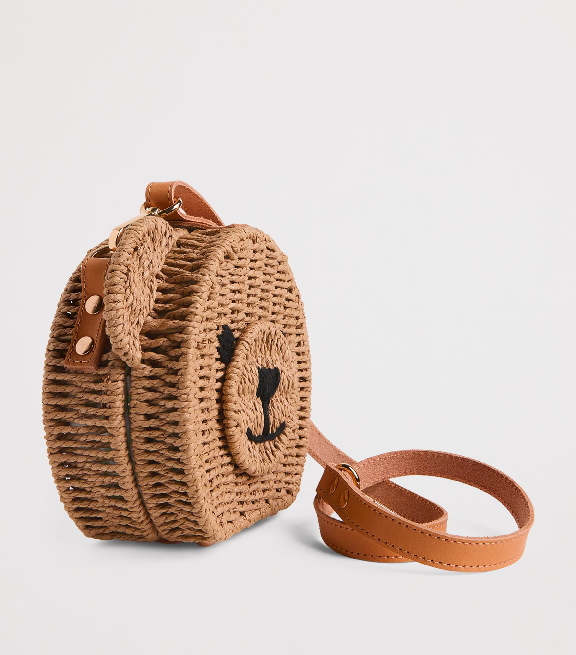 Strewn Jacob Bear Cross-Body Bag BROWN Image 3