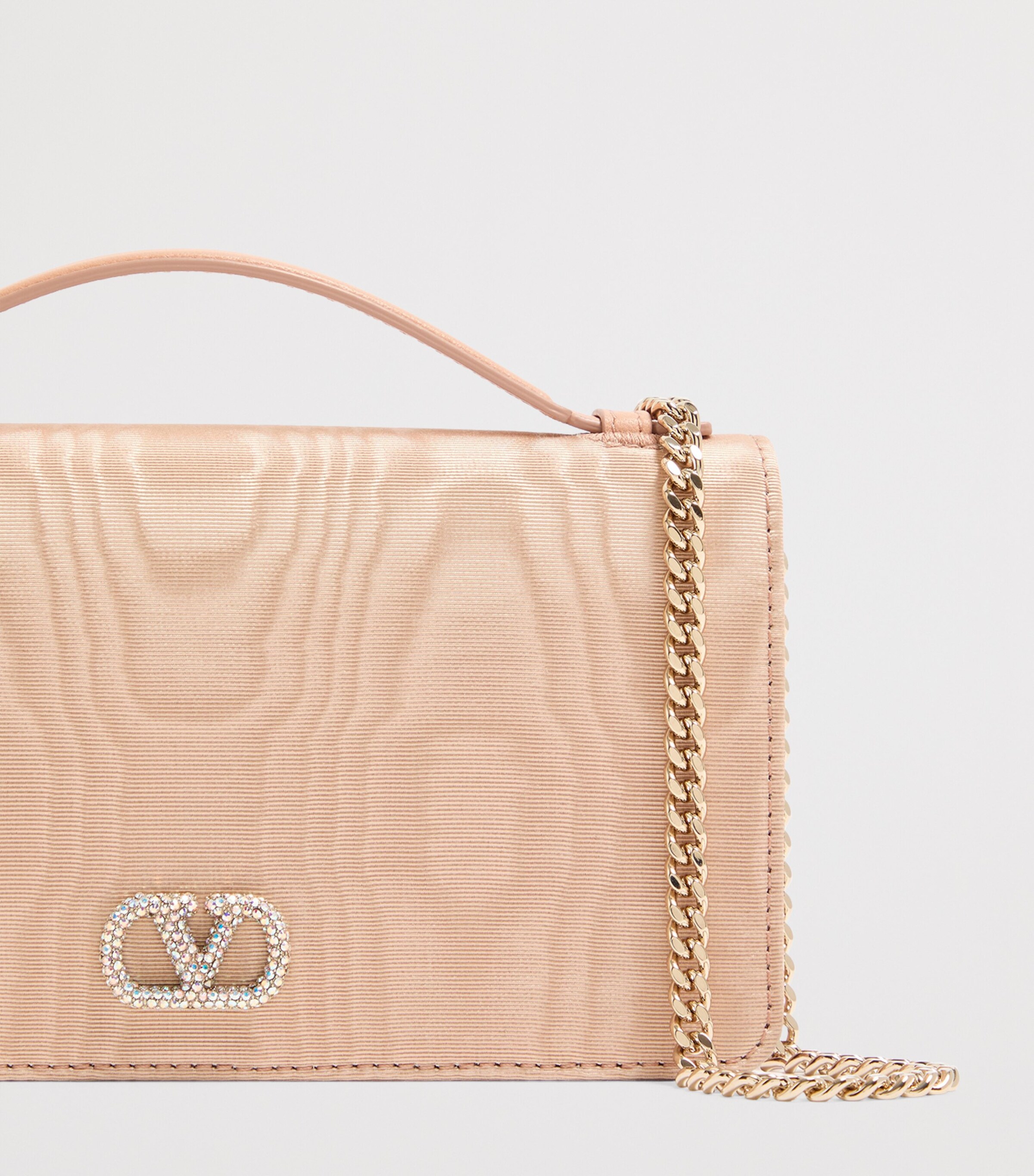 Valentino Garavani Printed Chain Wallet Cxs Image 8