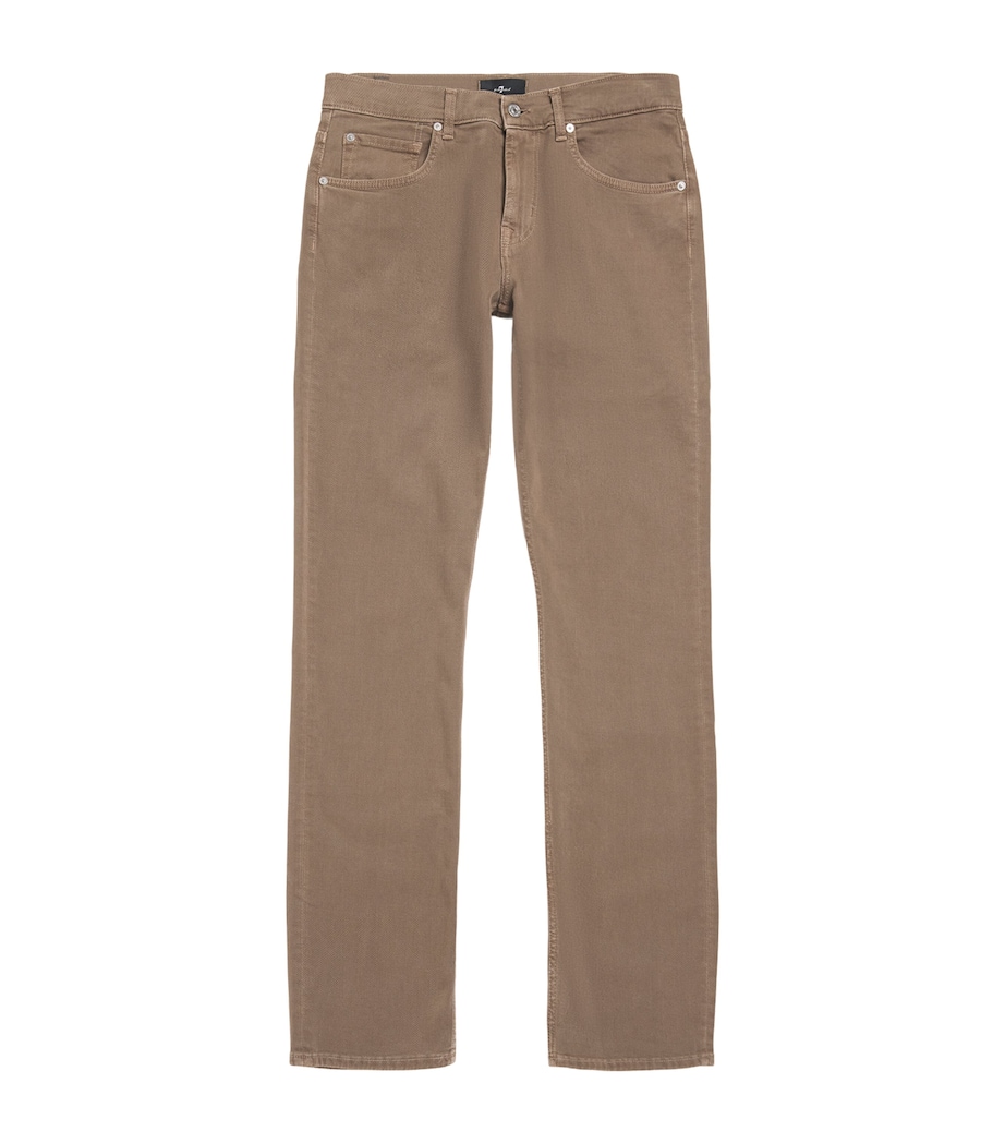 7 For All Mankind Mens Straight Chinos Left Hand Cub Image 1