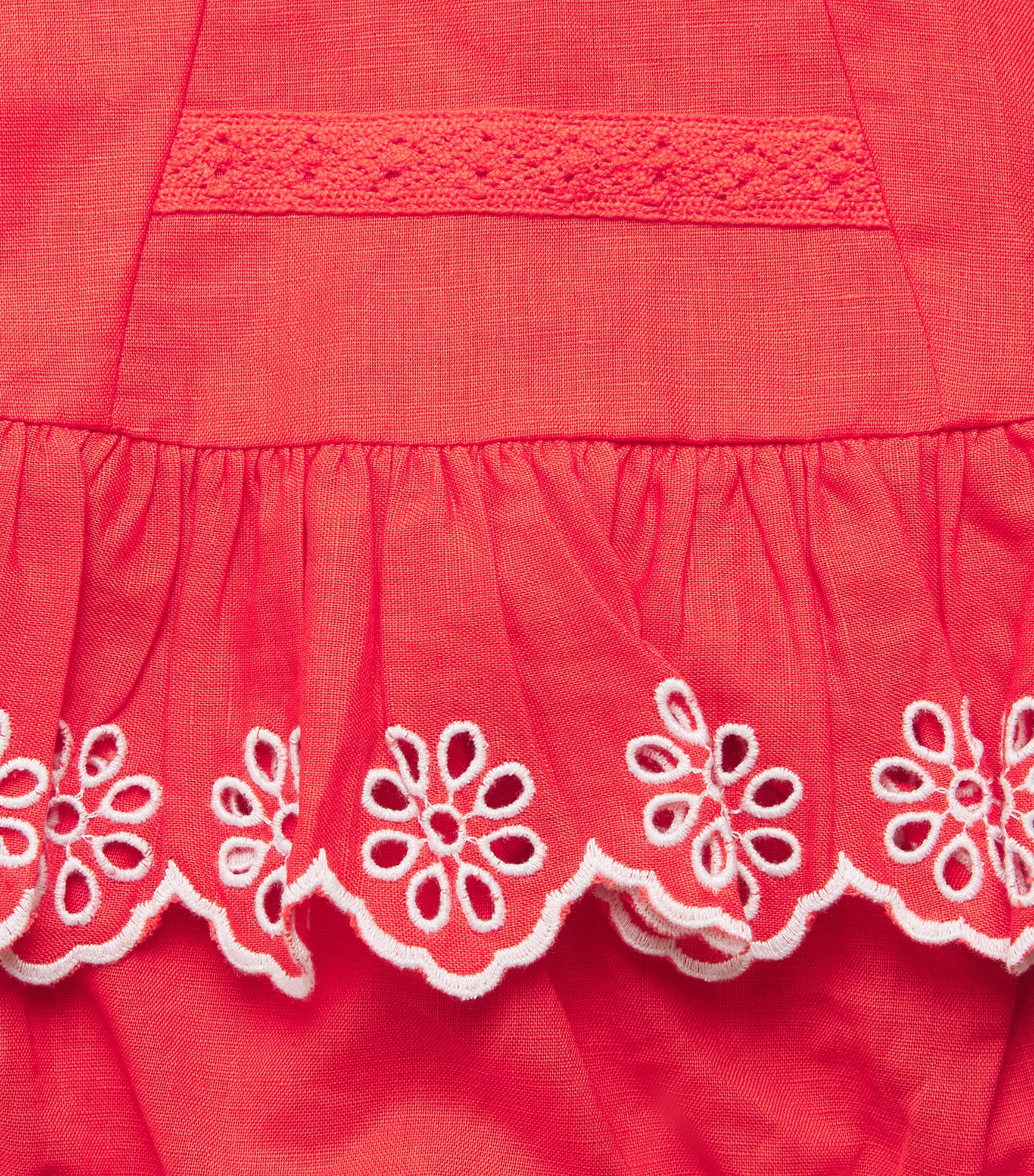 Stella McCartney Kids Broderie Anglaise Dress and Bloomers Set (3-36 Months) Image 4