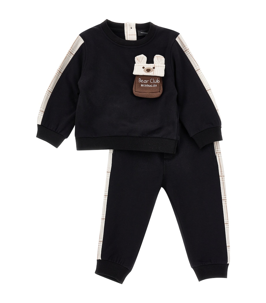 Bear Sweatshirt and Sweatpants Set (6-24 Months) NERO+NOCCIOLA Image 1