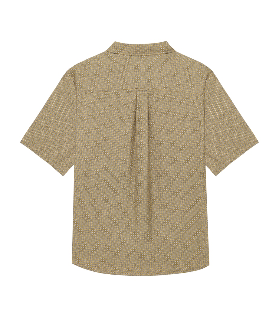 Silk Geometric Shirt 7068 Image 2