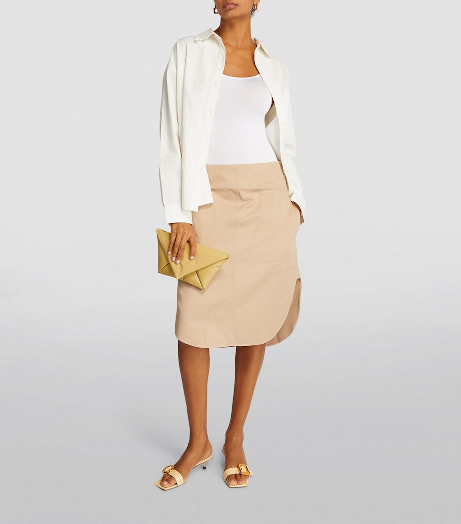 Cotton-Blend Jamaika Bodysuit 1001 WHITE Image 2