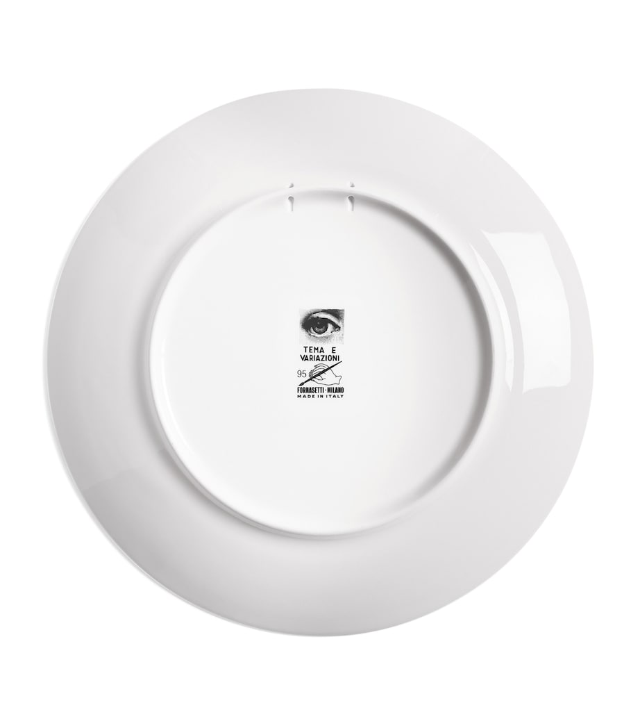 Fornasetti Tema e Variazioni No. 95 Wall Plate (26cm) Image 4