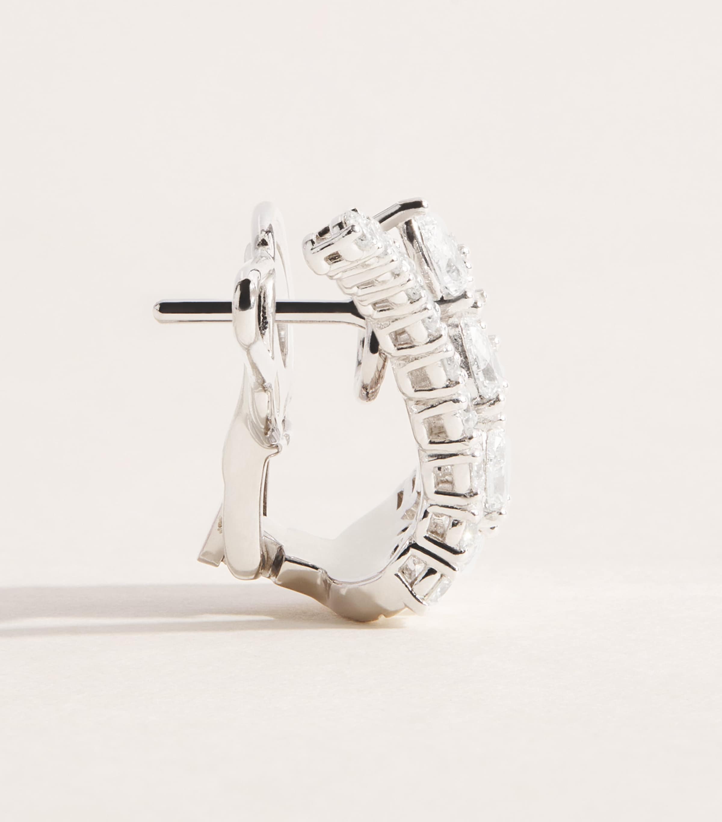 Yeprem White Gold and Diamond Y-Couture Earrings White Gold Image 3