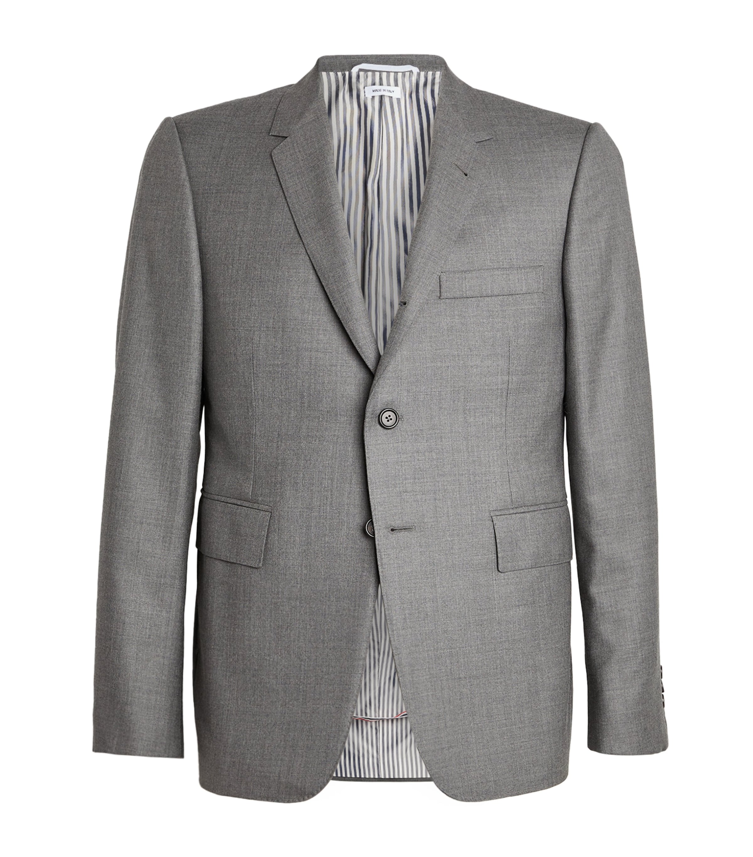 Thom Browne Wool Blazer In Grey