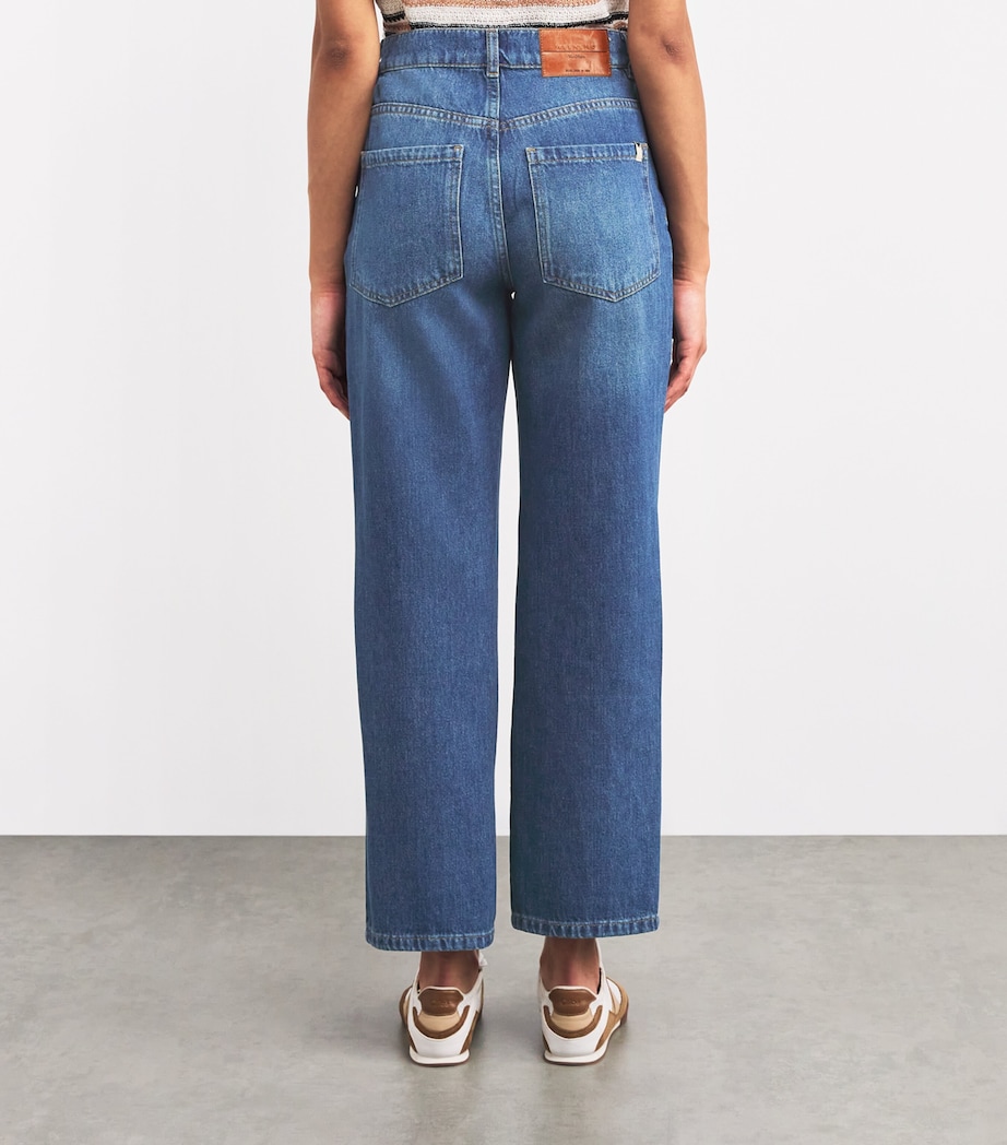 Sequinned Jeans NAVY Image 4