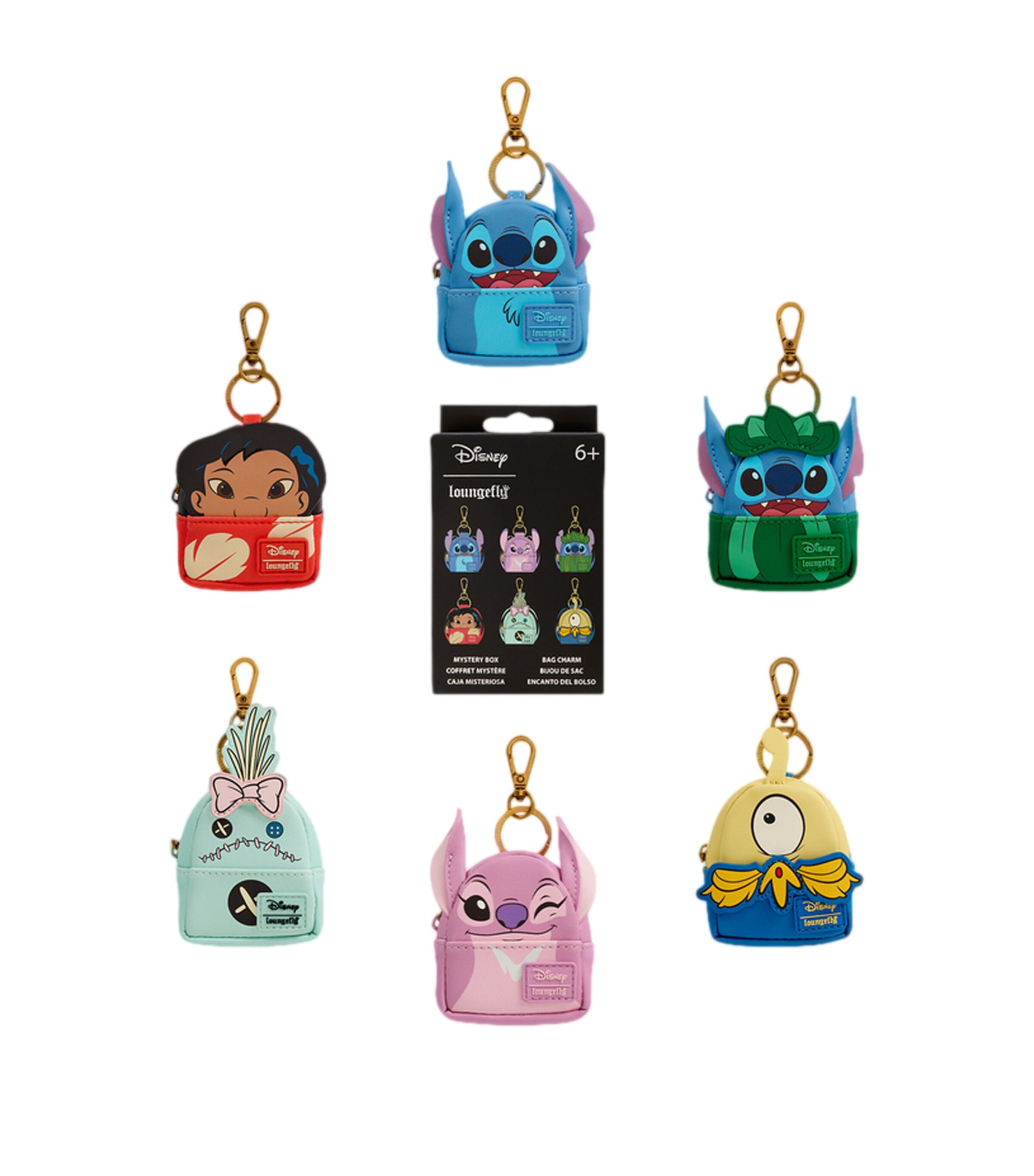 Disney x Loungefly Lilo & Stitch Mystery Bag Charm Image 1