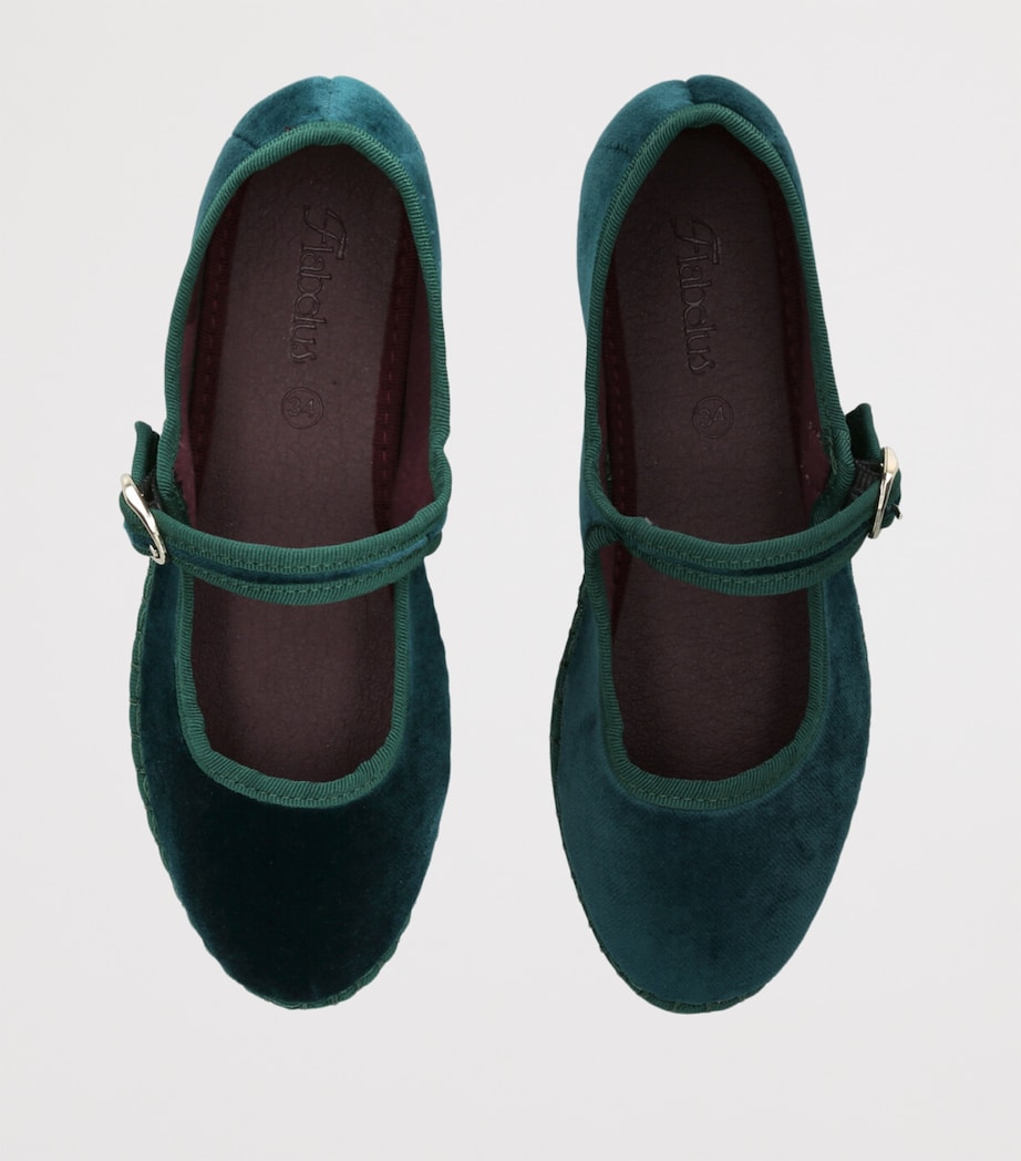 Velvet Leonor Mary Janes GREEN Image 4
