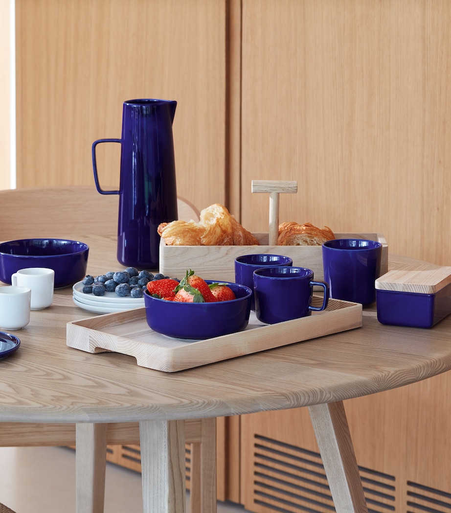 Set of 2 Porcelain Collective Mugs (370ml) COBALT Image 5