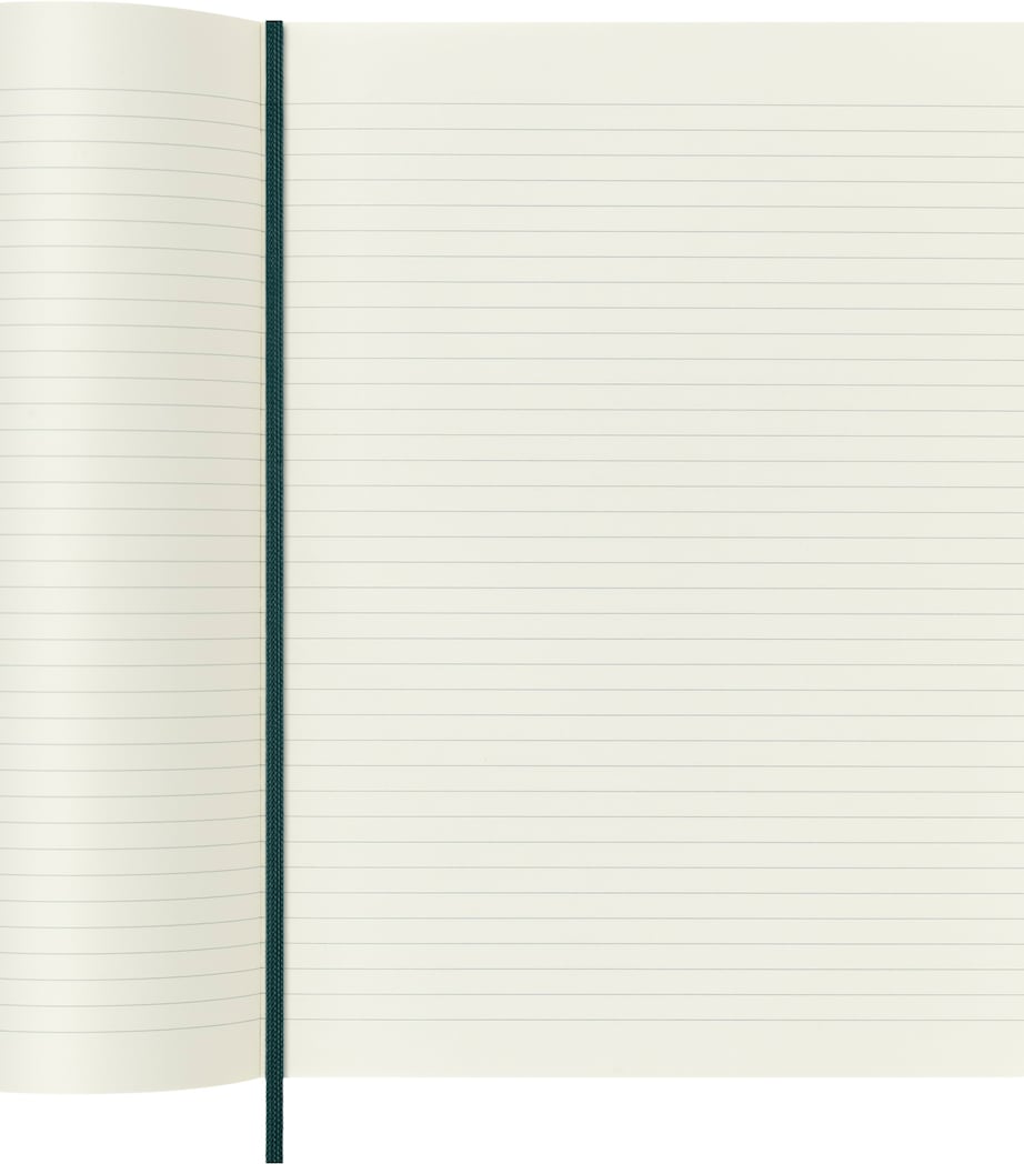 Large Precious & Ethical Vegan Notebook GREEN Image 4