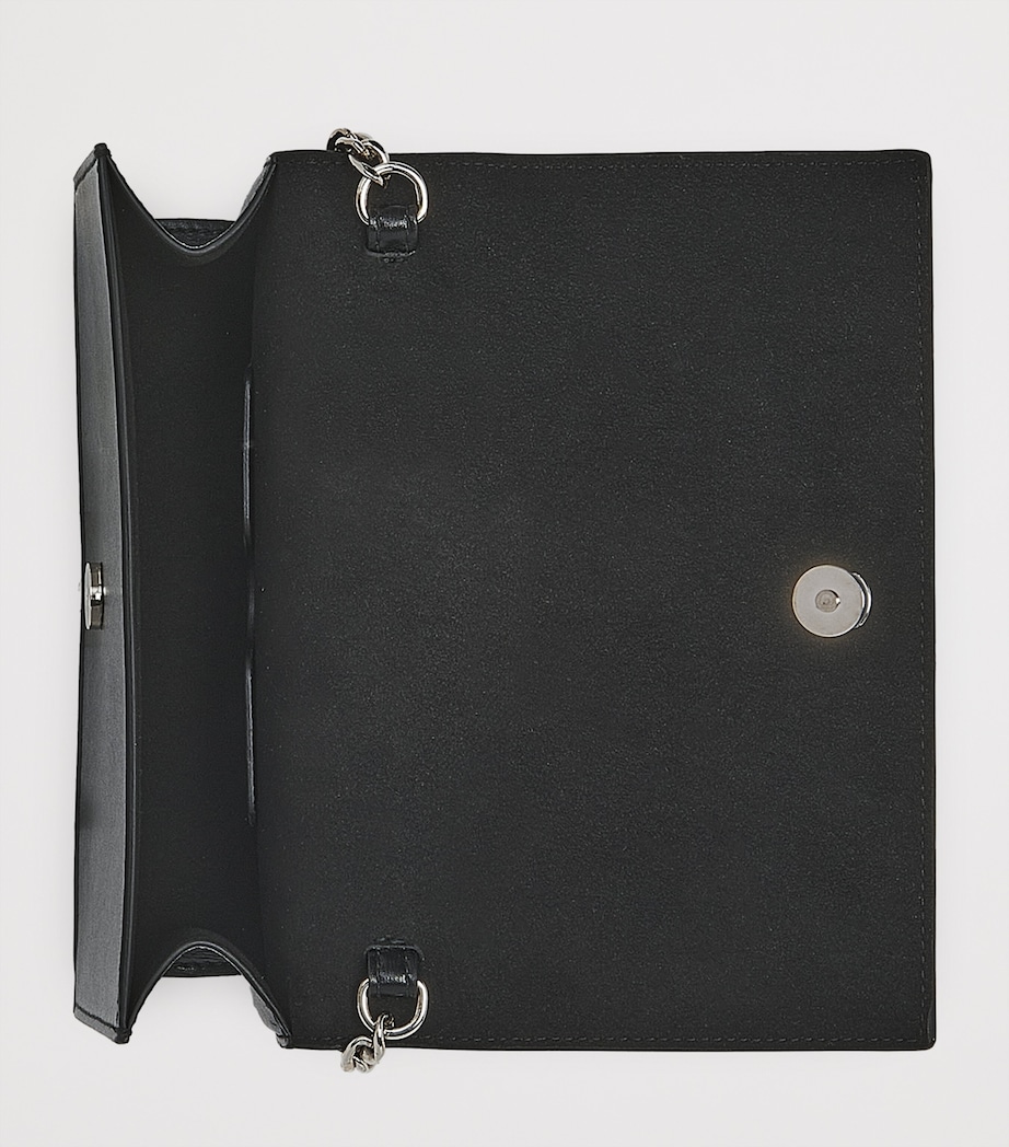 Small Leather Skull Cross-Body Bag 1000 Image 4