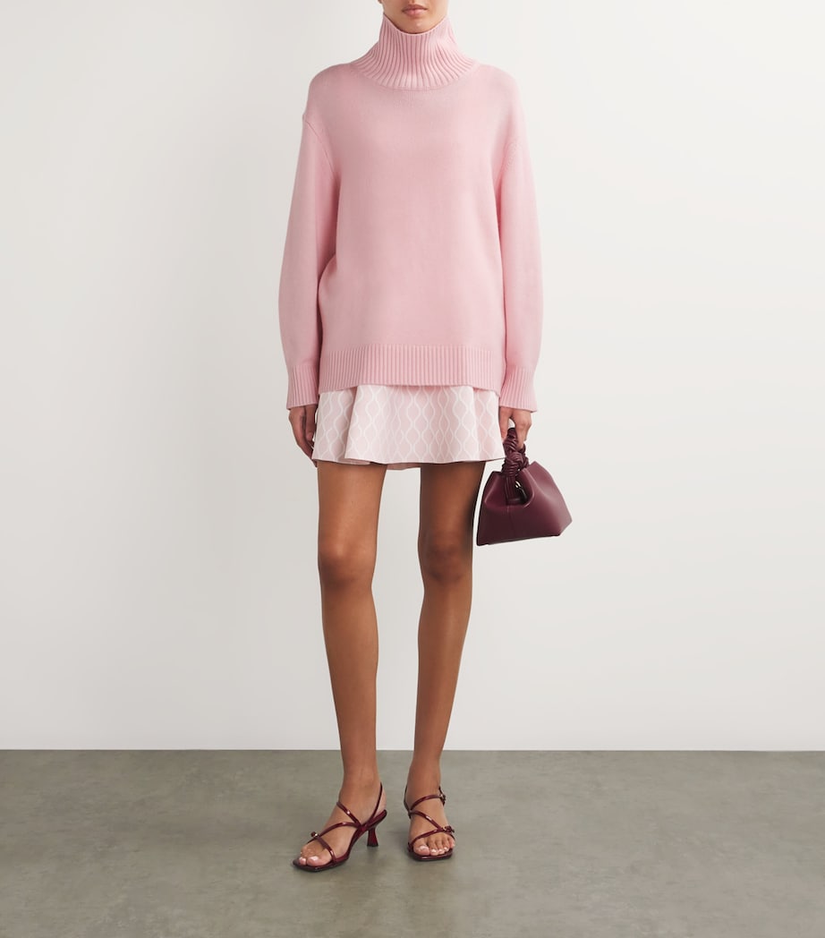 Wool-Blend Rollneck Sweater PINK Image 2