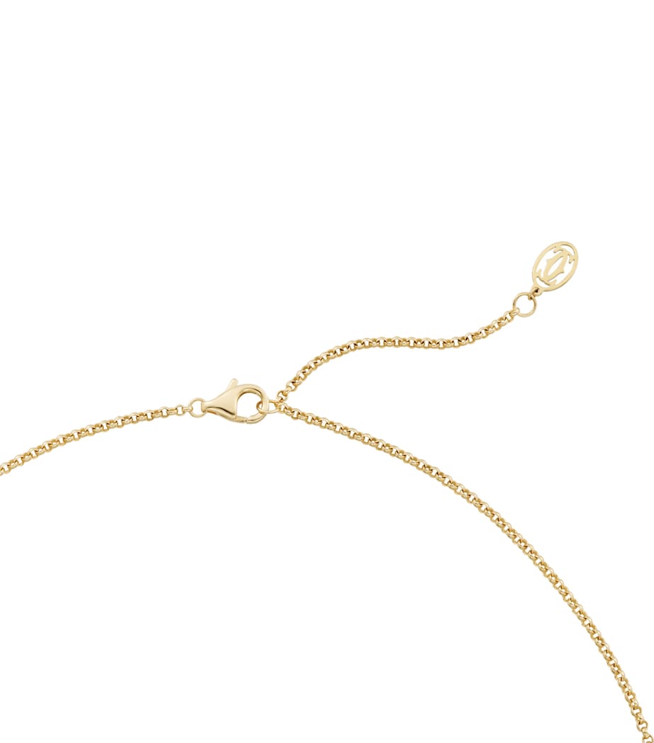 Yellow Gold, Diamond and Malachite Les Berlingots de Cartier Necklace YELLOW GOLD Image 3