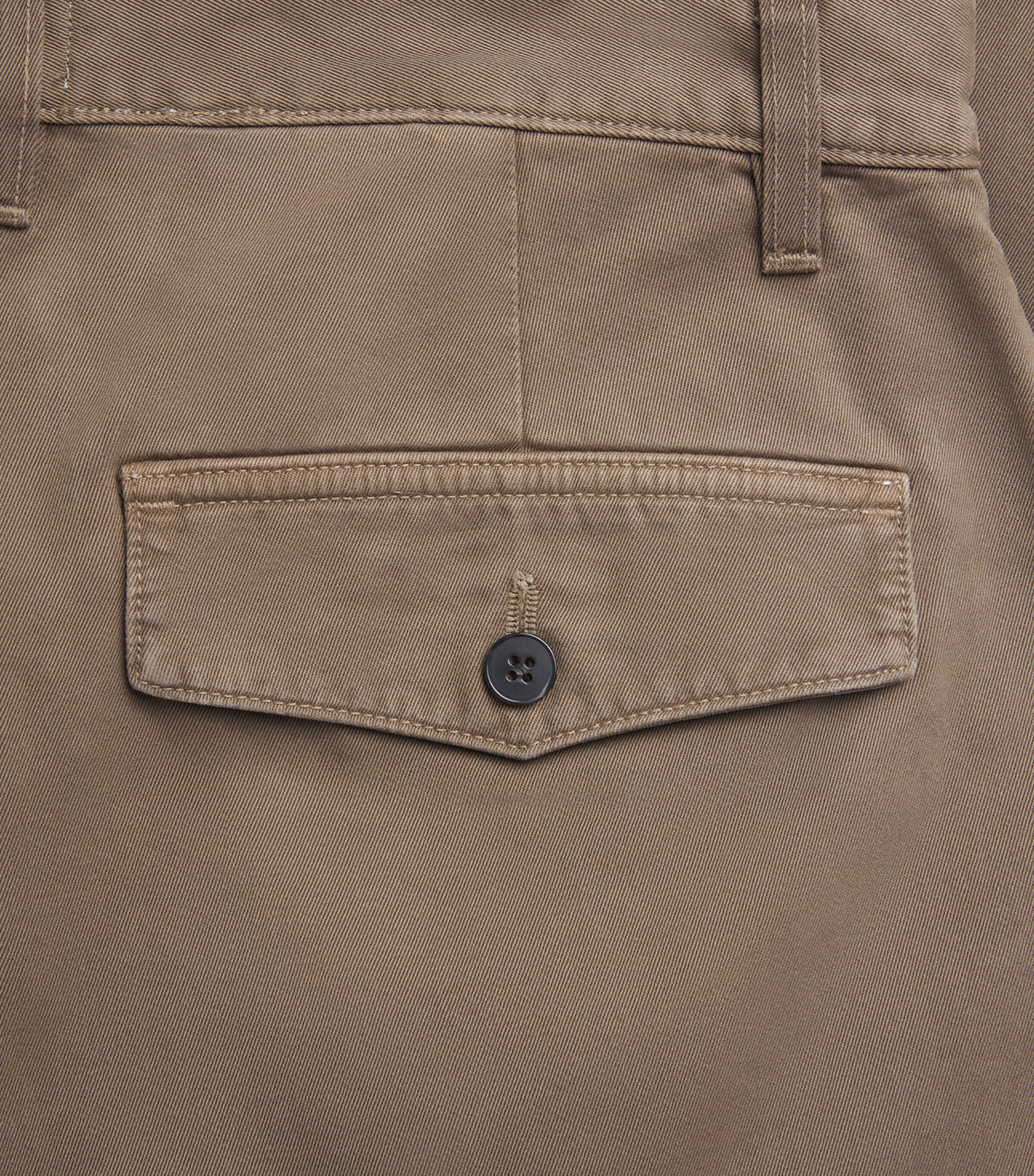 AGOLDE Mens Cotton Warrick Relaxed Trousers Rockwell Image 6