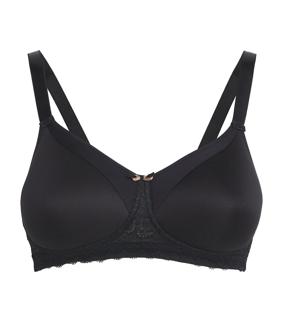Memory Foam Mastectomy Bra 011 BLACK Image 1