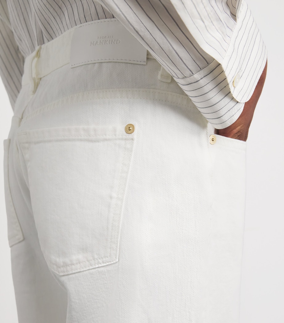 Comfort Fabric Low Straight Jeans MILKYWAY Image 6