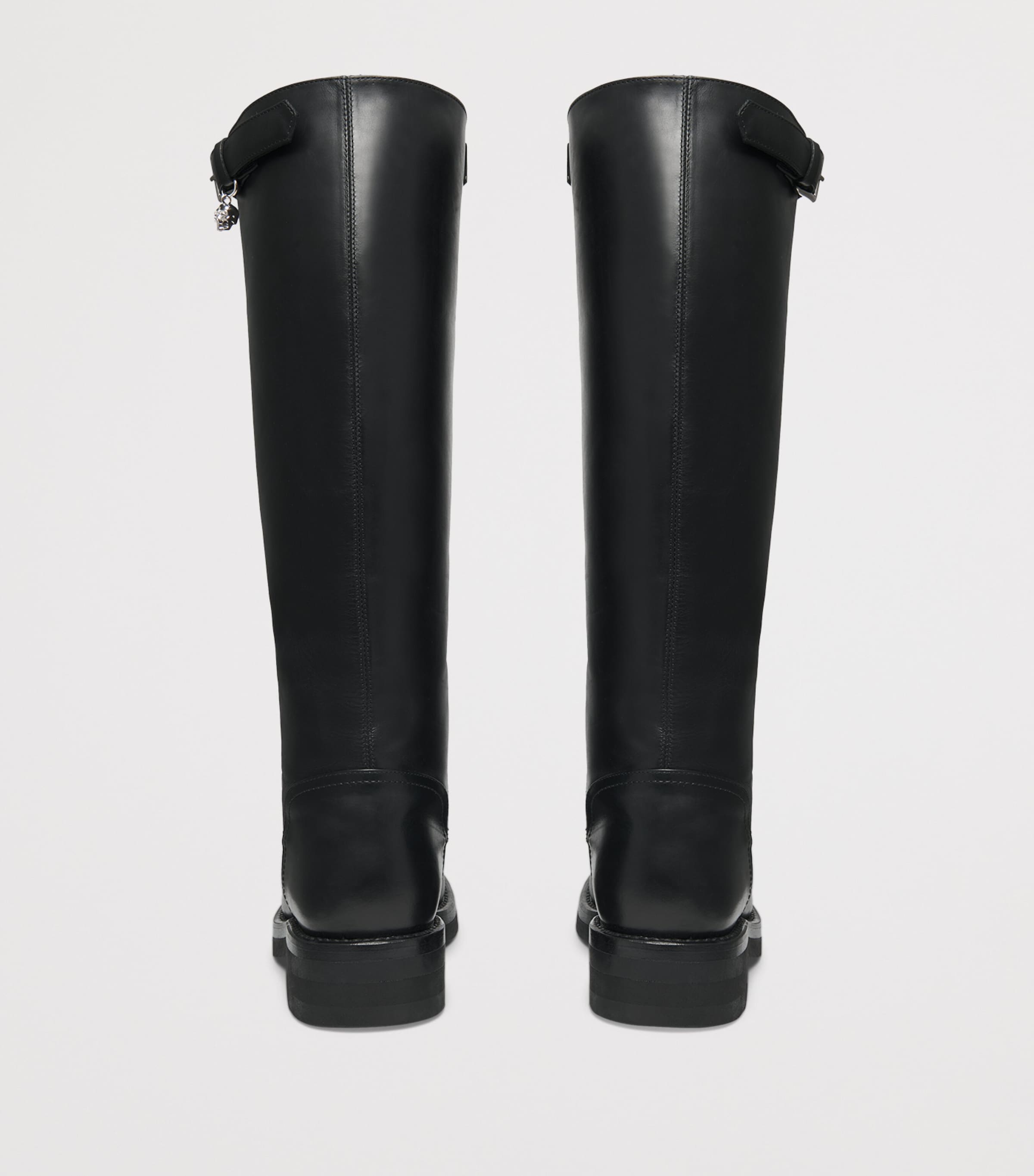 Leather Countryside Knee-High Boots 1000 Image 4