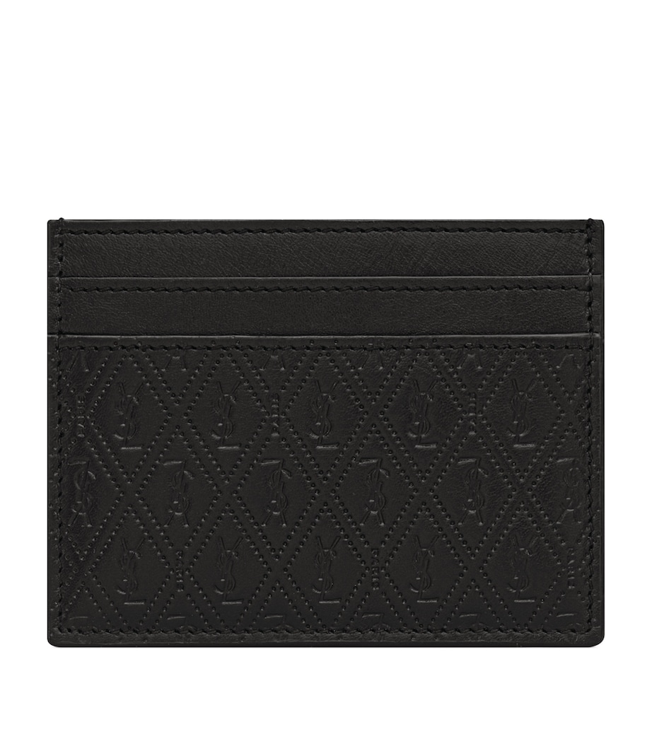 Leather Monogram Card Holder 1000 Image 2