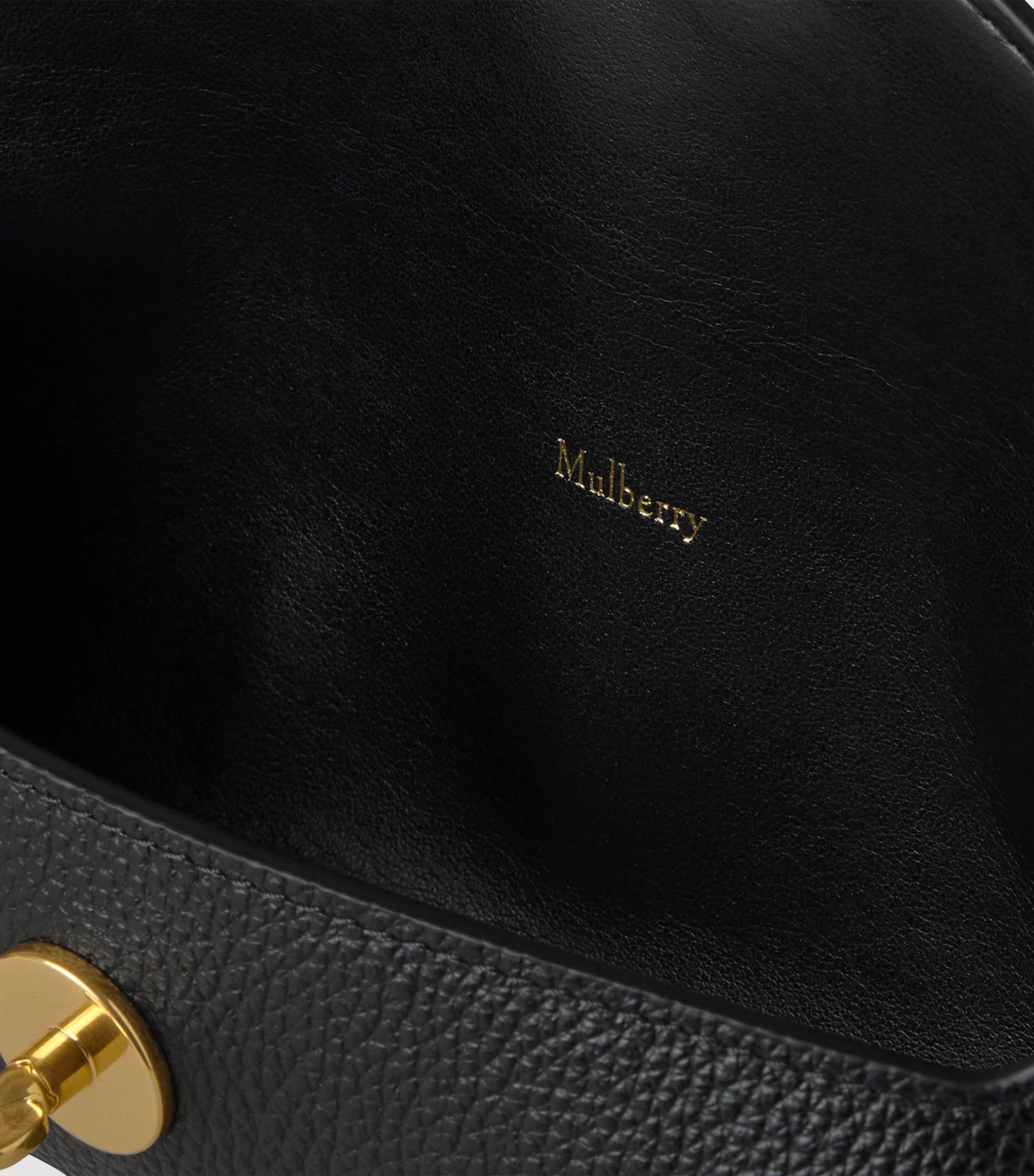 Mulberry Leather Darley Small Pouch Black Image 3