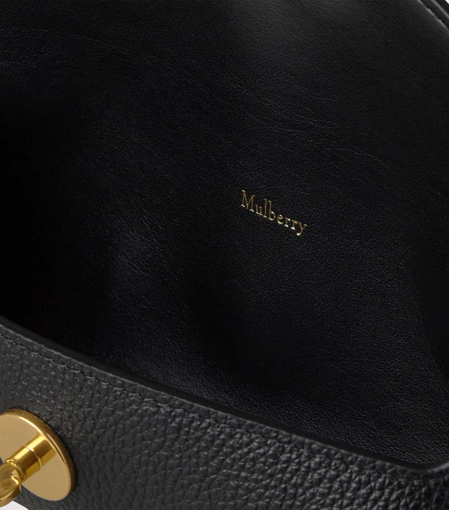 Mulberry Leather Darley Small Pouch Black Image 3