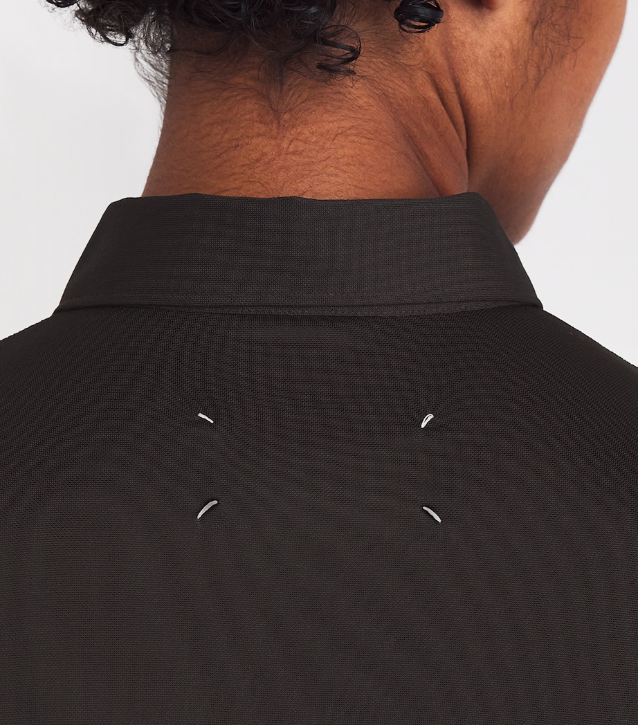 Short-Sleeve Polo Shirt 144 UMBER Image 6