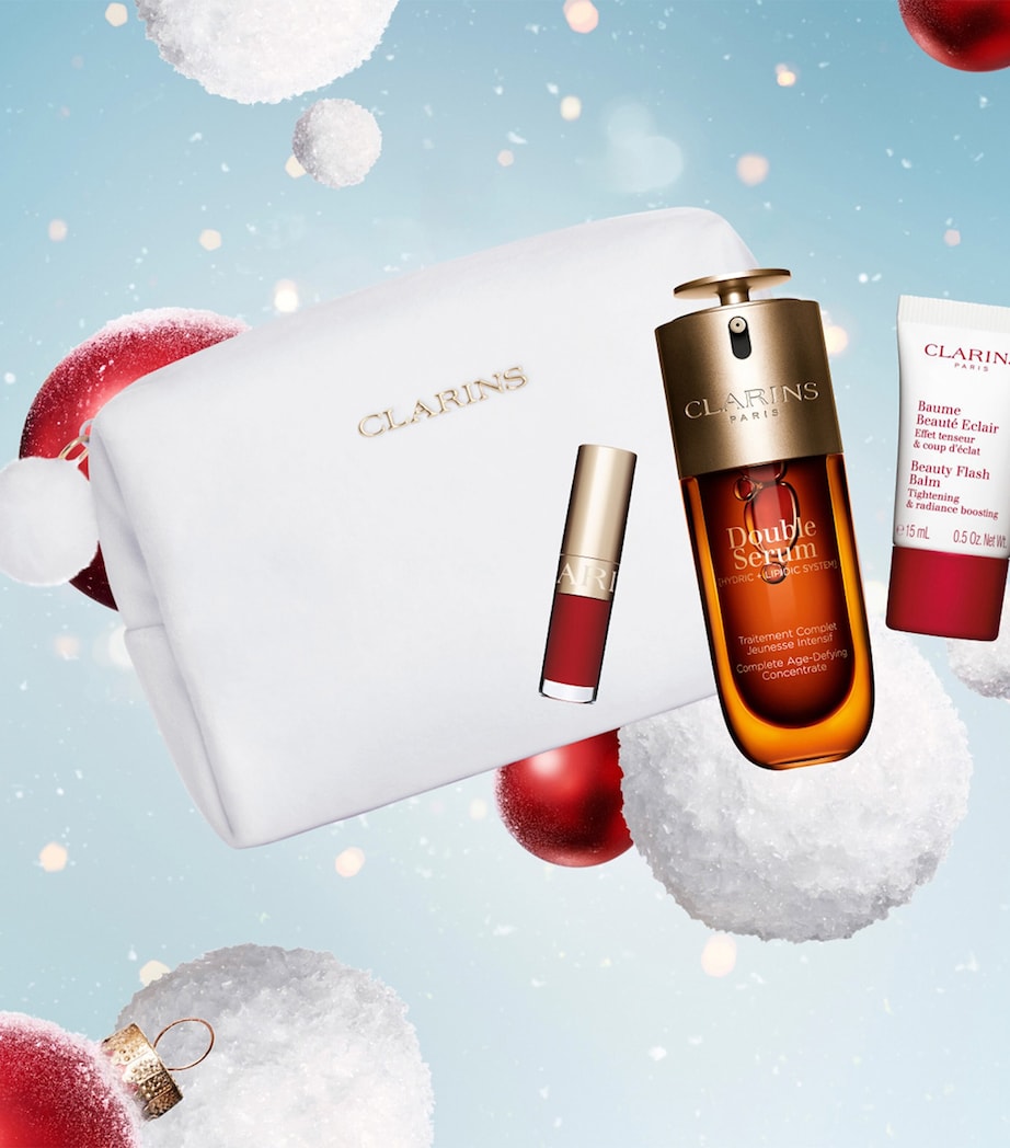 Clarins Deluxe Double Serum Collection Gift Set NO COLOUR Image 5