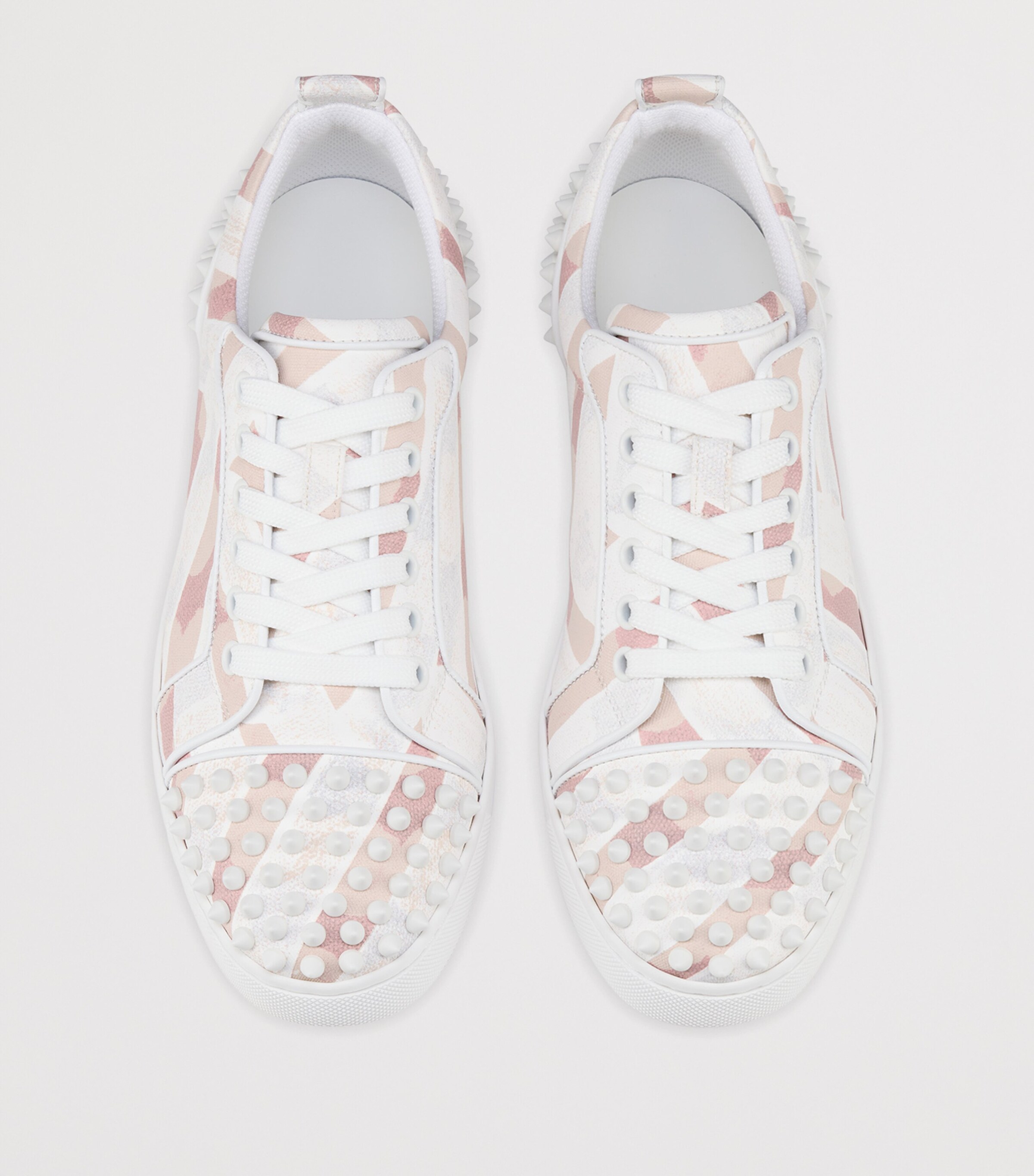 Christian Louboutin Louise Junior Spikes Cotton-Leather Sneakers | Designers | Christian Louboutin | Women Shoes | Trainers | Low-Top Trainers | Women New In | Womens Shoes Christian Louboutin Louise Junior Spikes Cotton-Leather Sneakers | Designers | Christian Louboutin | Women Shoes | Trainers | Low-Top Trainers | Women New In | Womens Shoes