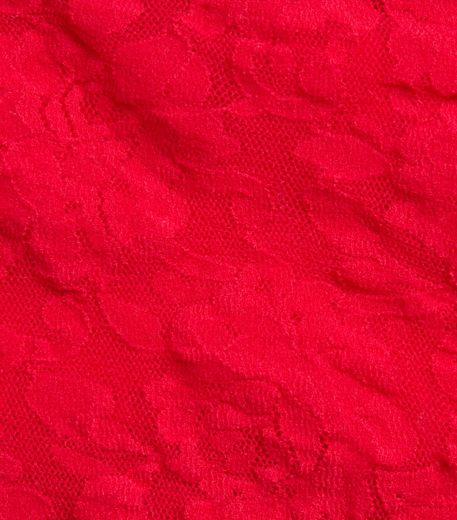 Hanky Panky Womens Signature Lace Boyshorts Red Image 4