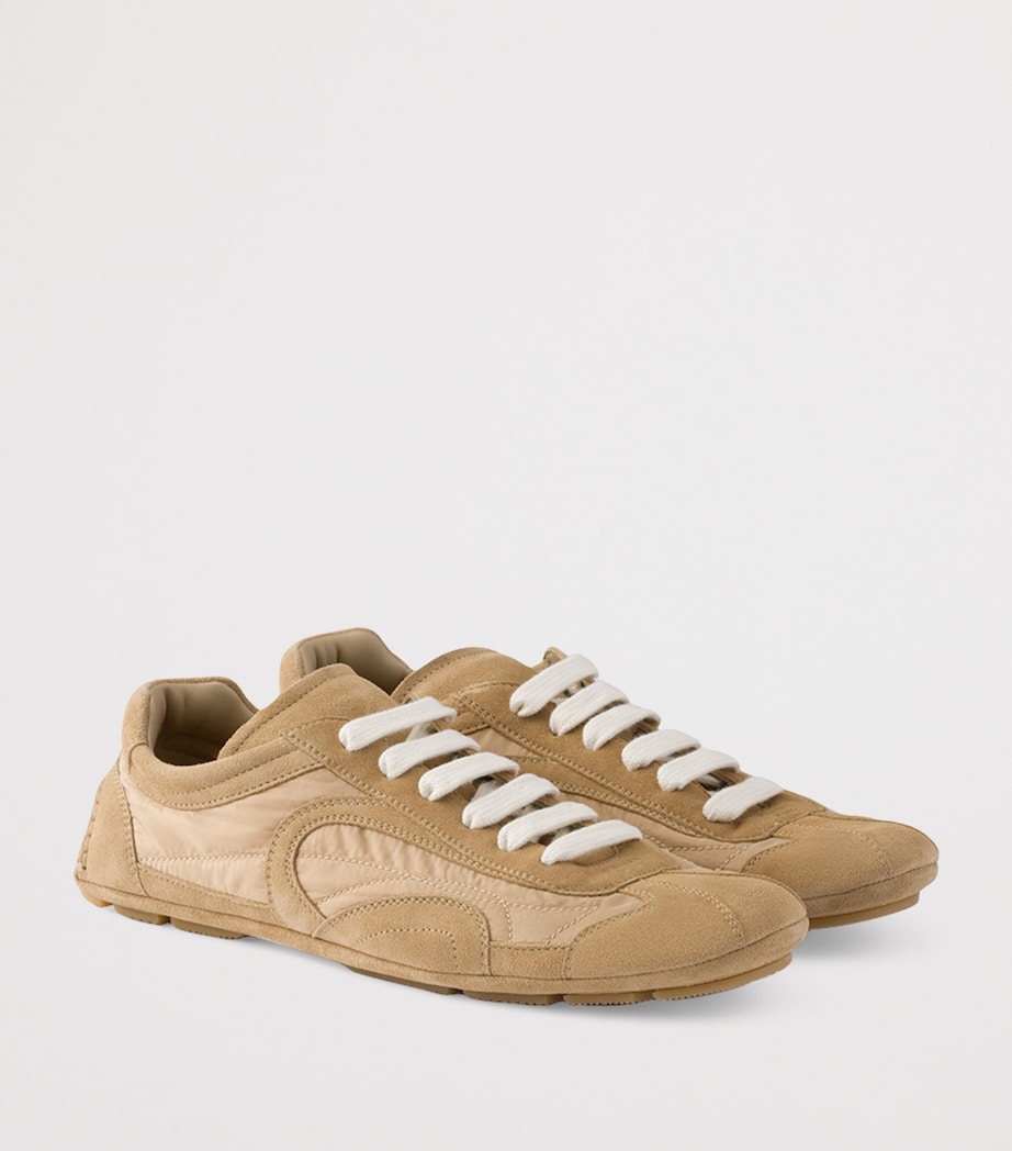 Re-Nylon and Suede Montecarlo Re-Edition 2005 Sneakers F0040 Image 2