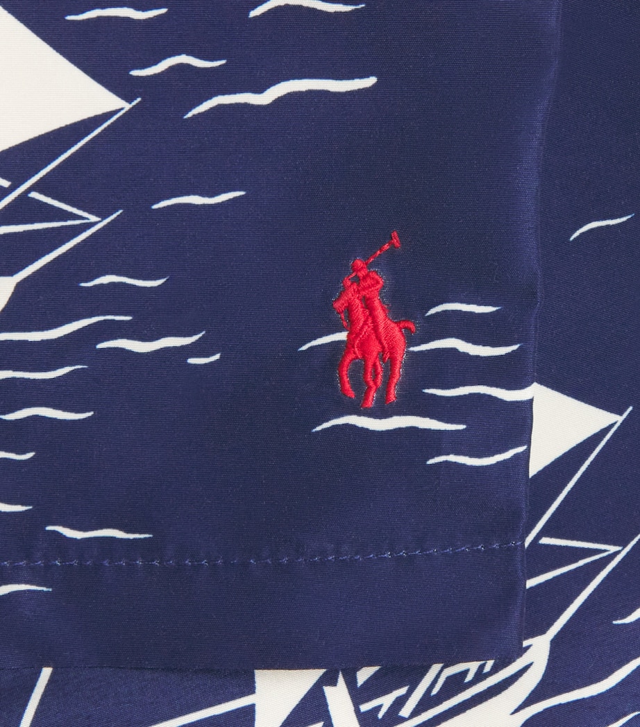 Polo Ralph Lauren Mens Sailboat Swim Shorts All Over Sailboats Image 5