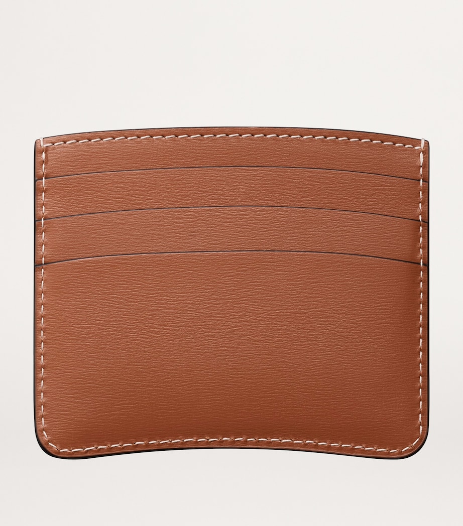 Leather Panthère de Cartier Card Holder CARAMEL Image 3