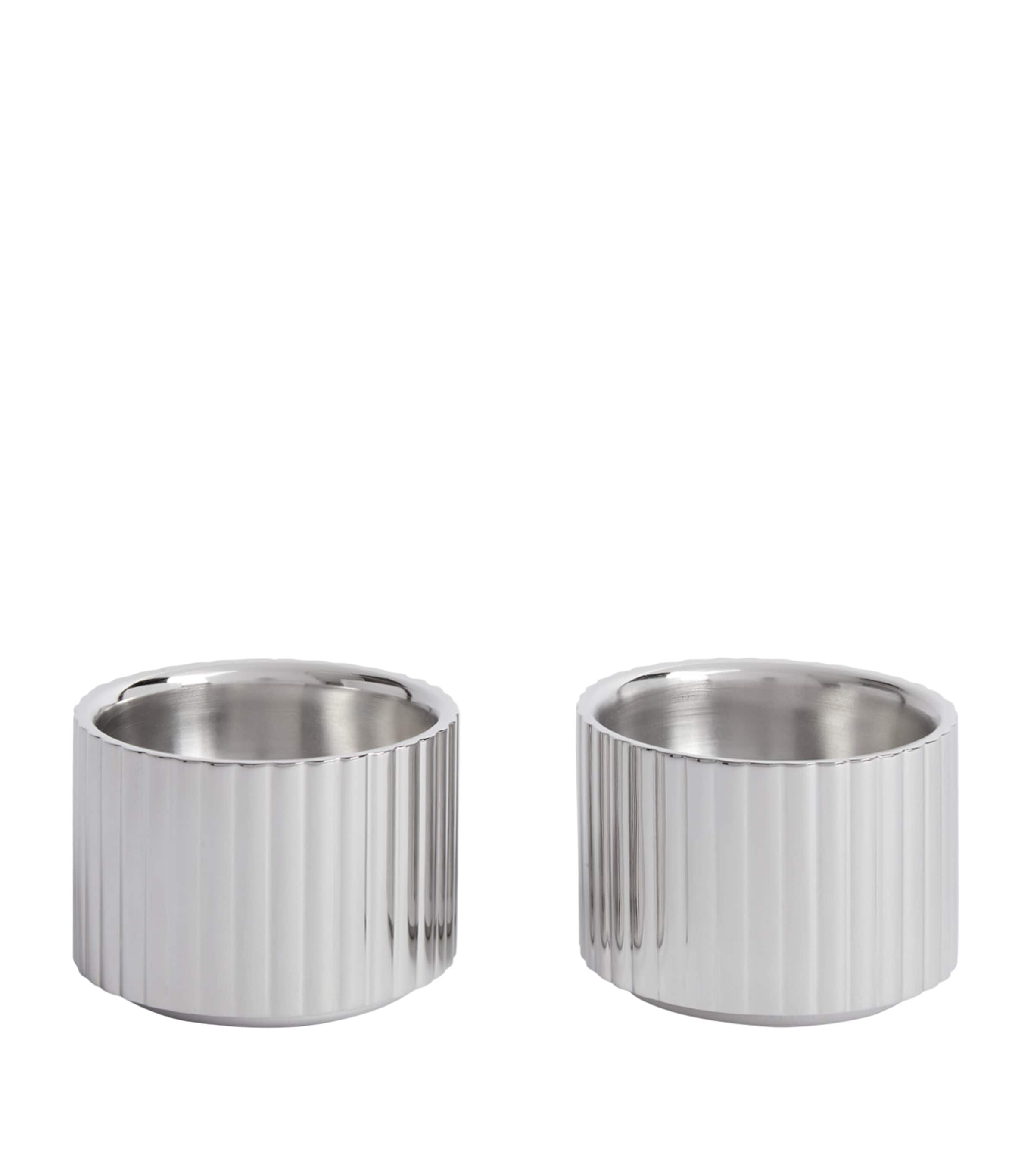 Georg Jensen Bernadotte Stainless Steel Egg Cups (Set of 2) | Dining | Tableware | Tea Cups & Saucers | Designers | Georg Jensen