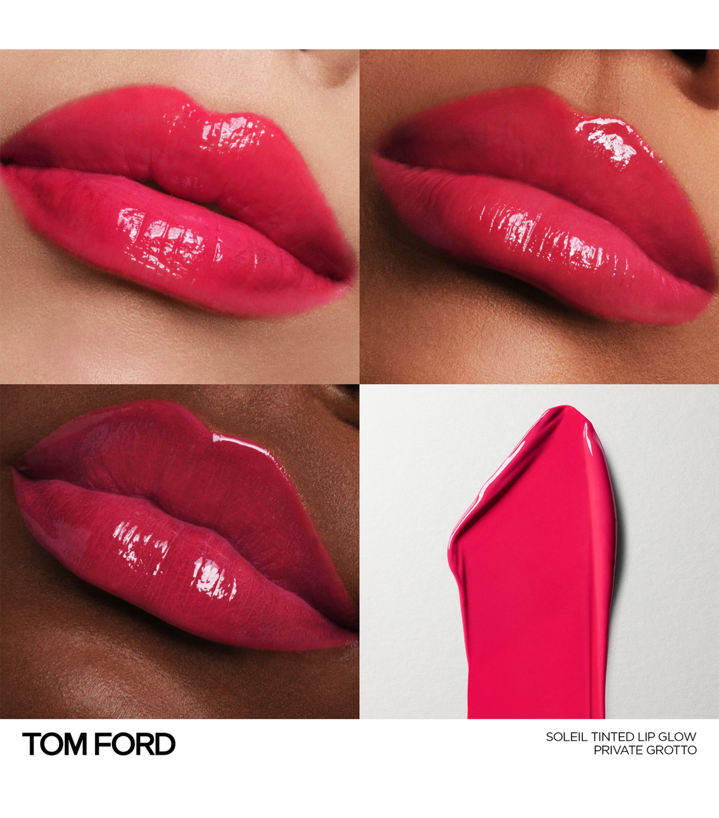 TOM FORD Soleil Tinted Lip Glow Fushia Glow Image 3