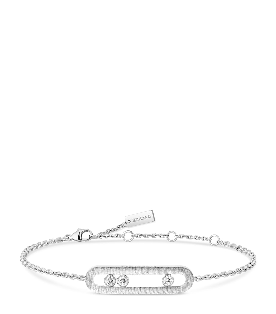 Messika Move Classique White Gold and Diamond Bracelet (0.30ct) White Gold Image 1